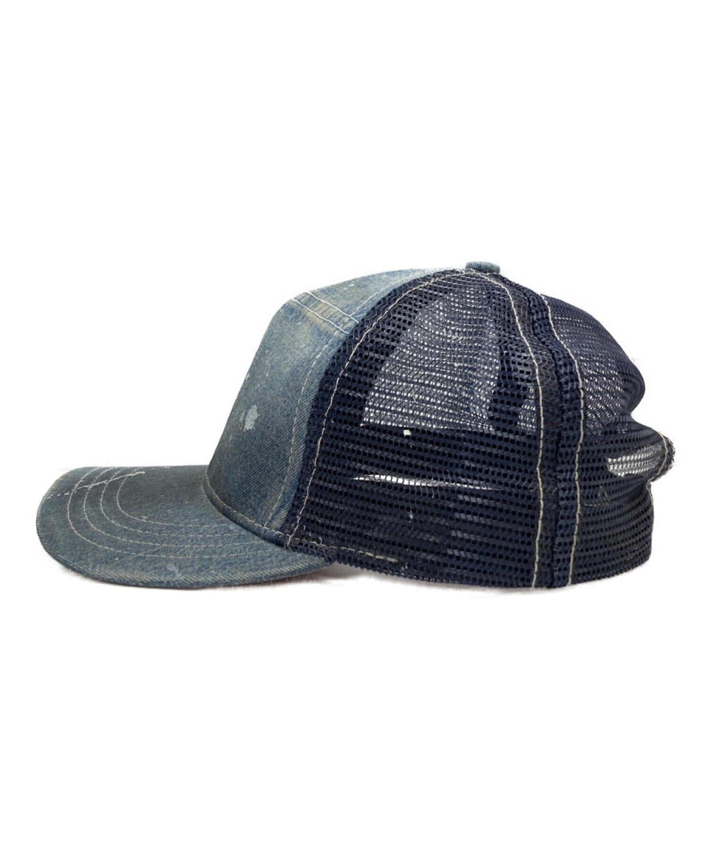 [Pre-owned] GREG LAUREN Denim Trucker Cap / Hat