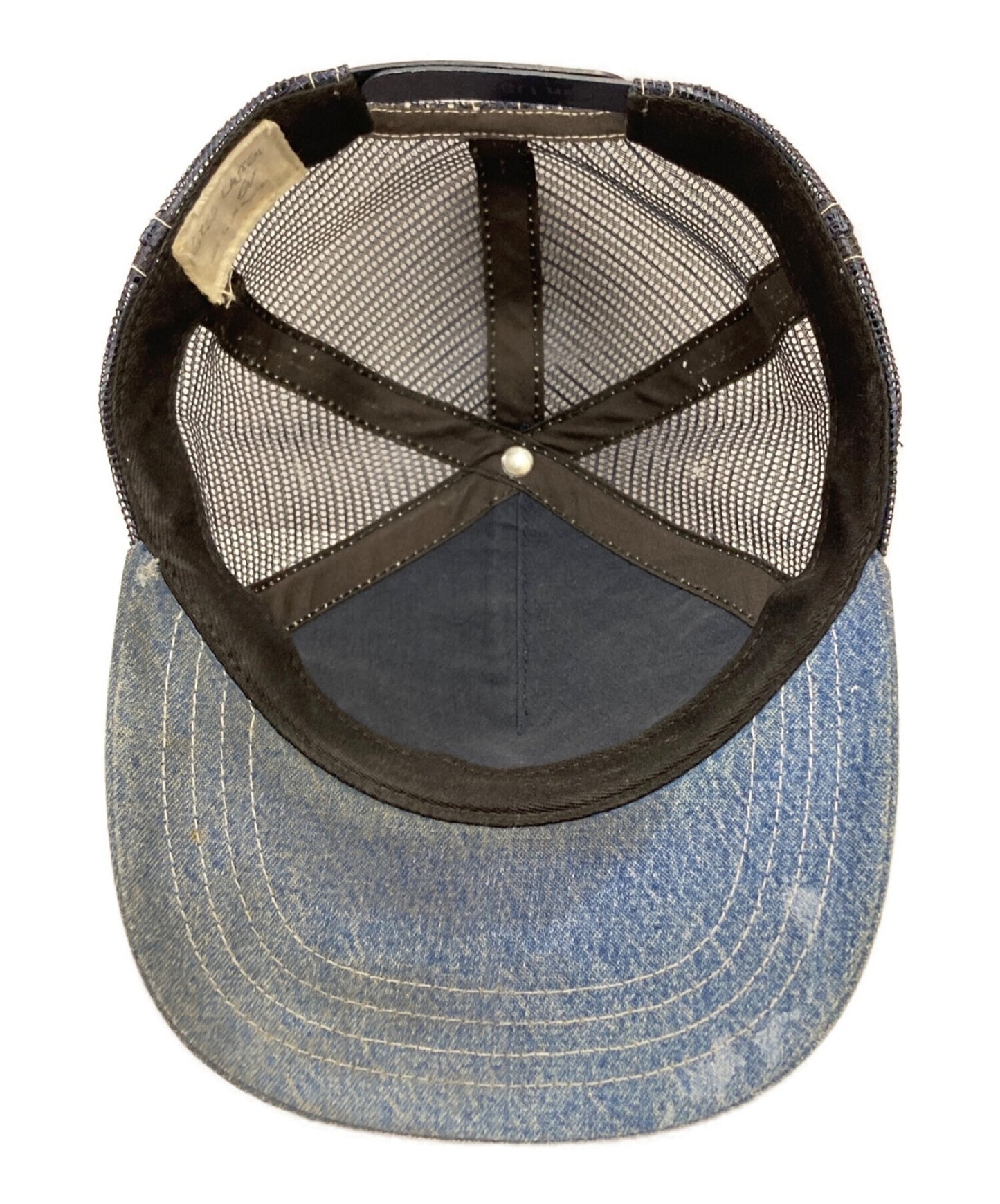 [Pre-owned] GREG LAUREN Denim Trucker Cap / Hat