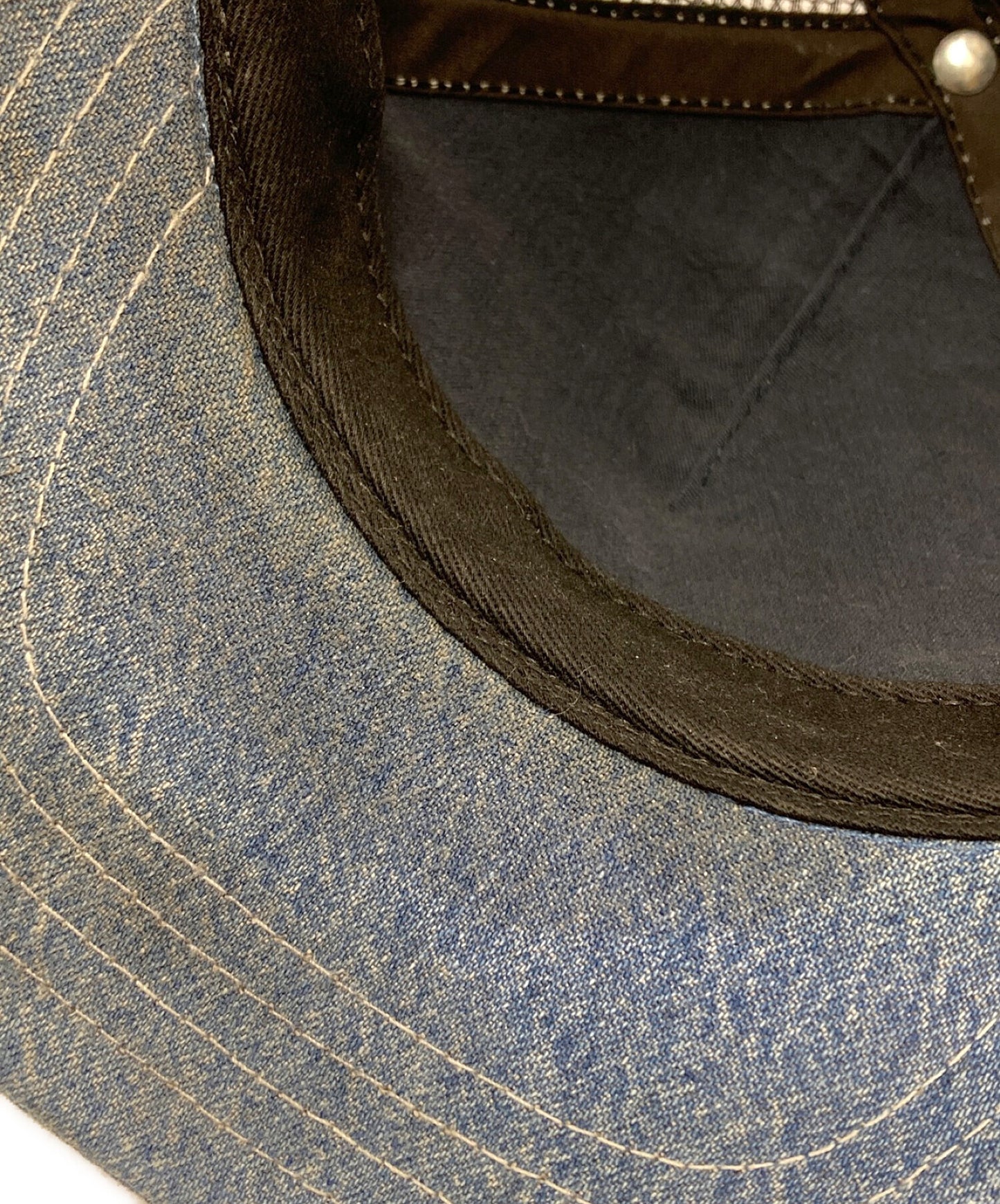 [Pre-owned] GREG LAUREN Denim Trucker Cap / Hat