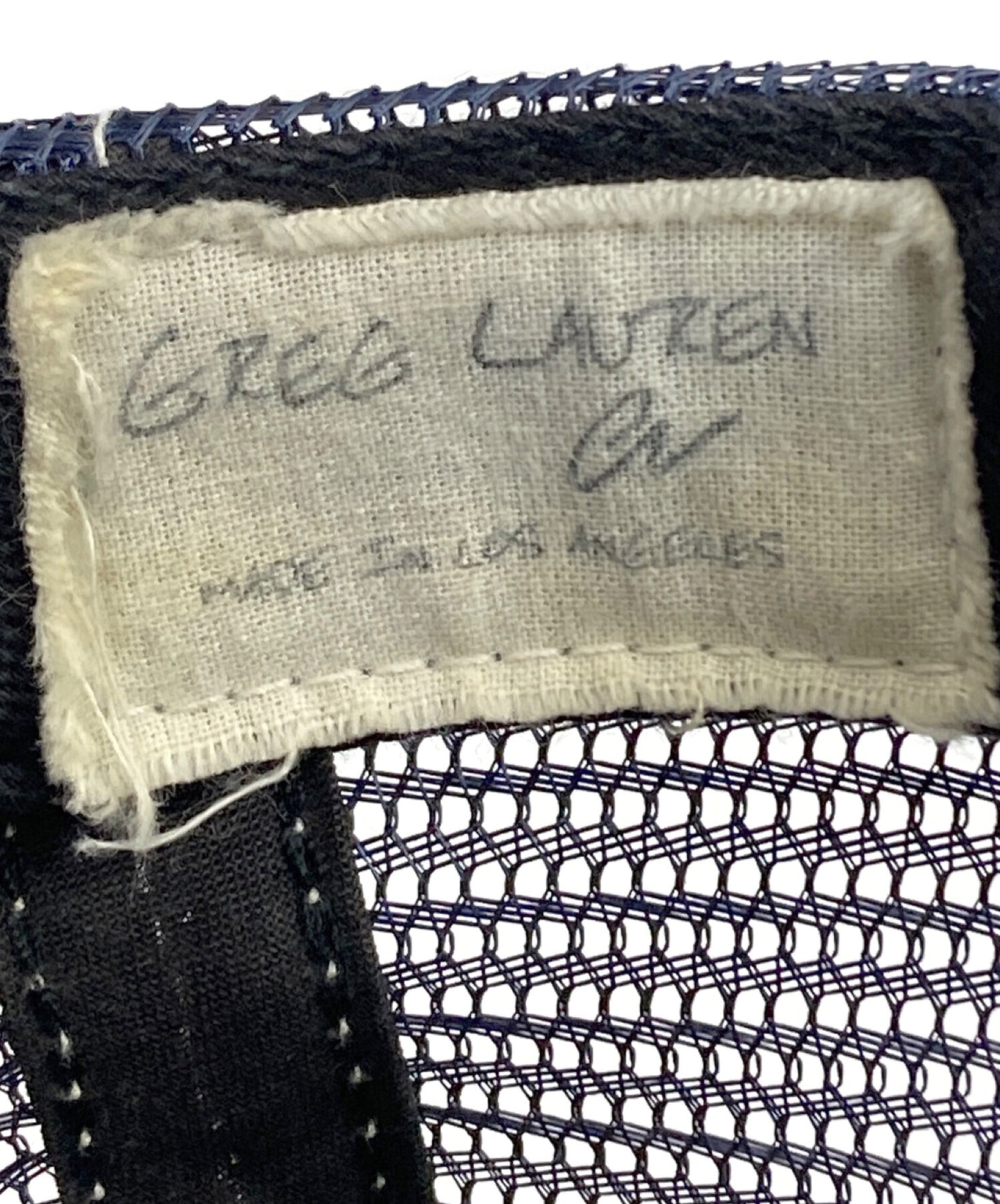 [Pre-owned] GREG LAUREN Denim Trucker Cap / Hat