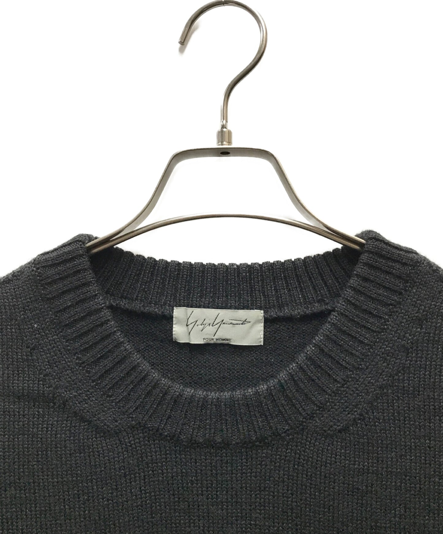 [Pre-owned] Yohji Yamamoto pour homme wool knit HY-K11-176