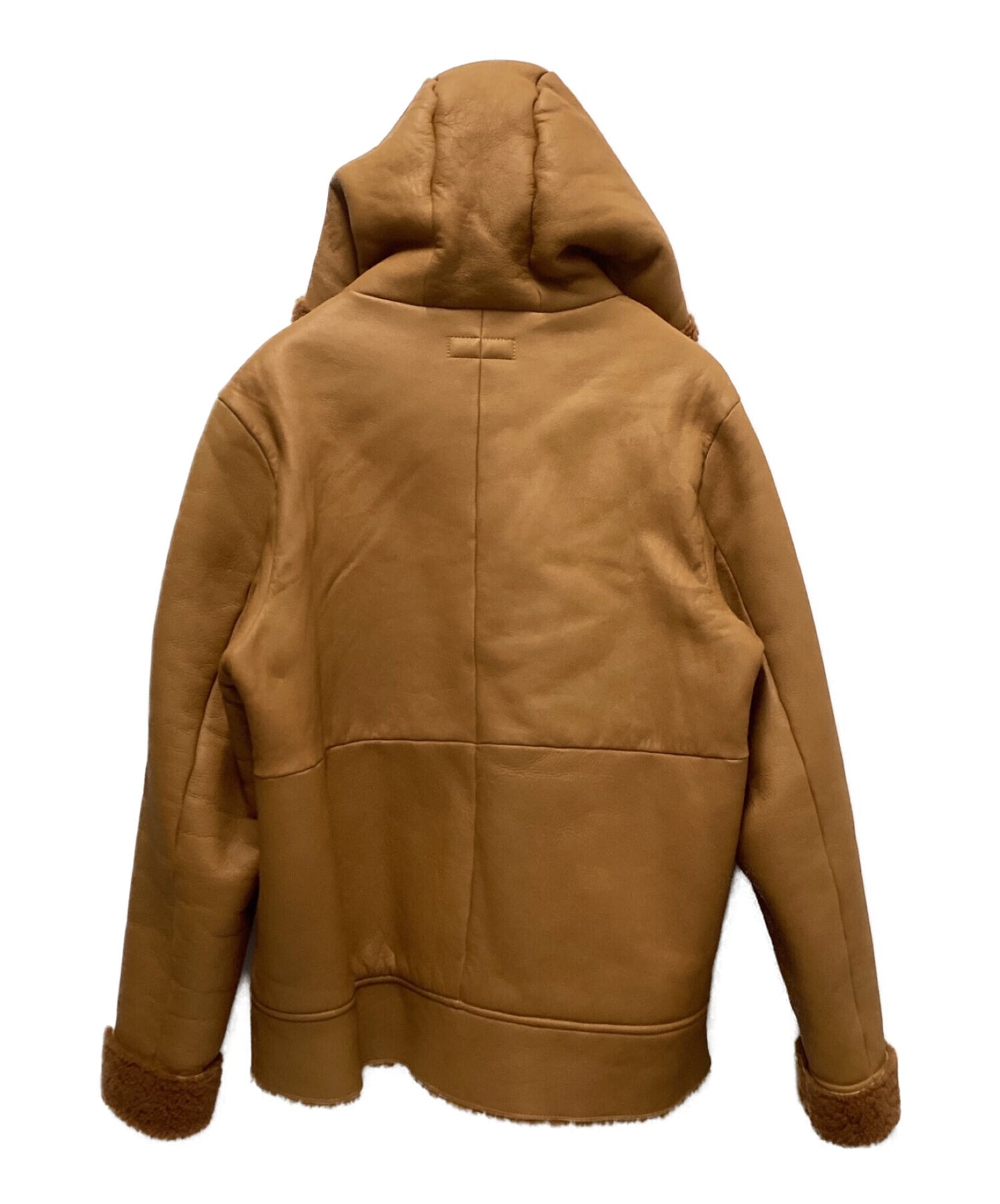 [Pre-owned] A BATHING APE Sheepskin Zip Hoodie