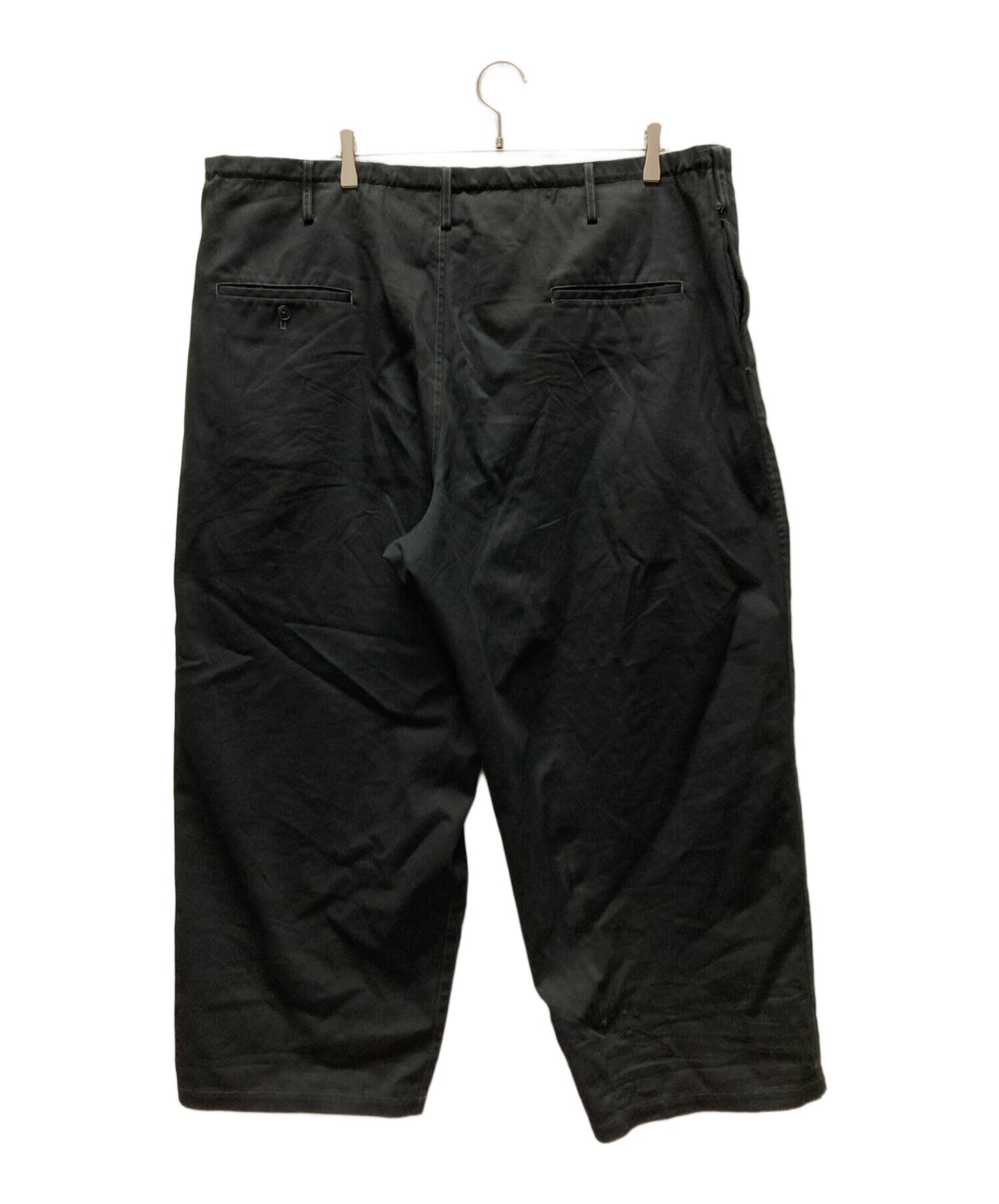 [Pre-owned] s'yte COTTON DRILL DRAWSTRING WIDE PANTS/Wide Pants