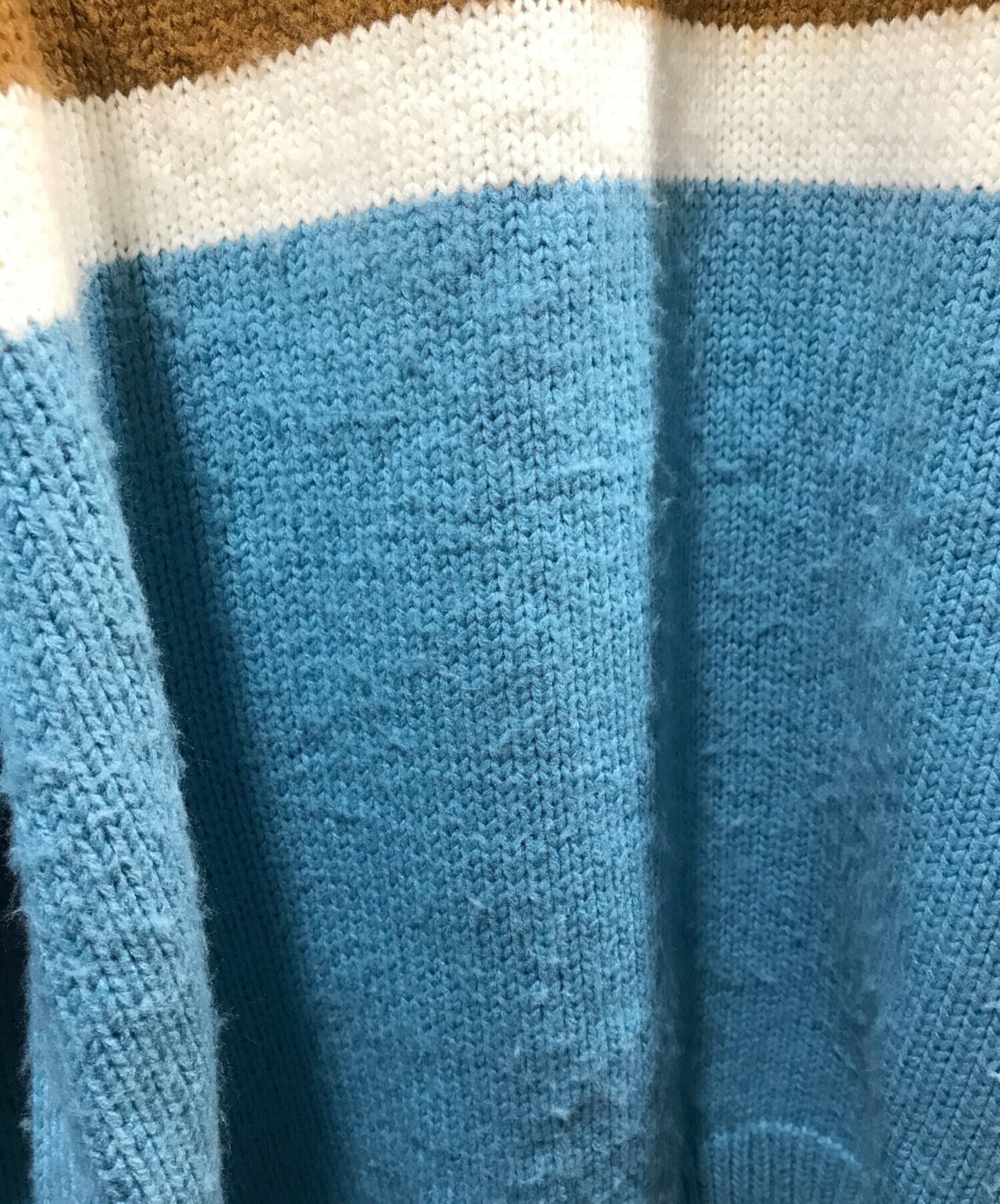 [Pre-owned] SUPREME STARS SWEATER DUSTY BLUE/Star Sweater