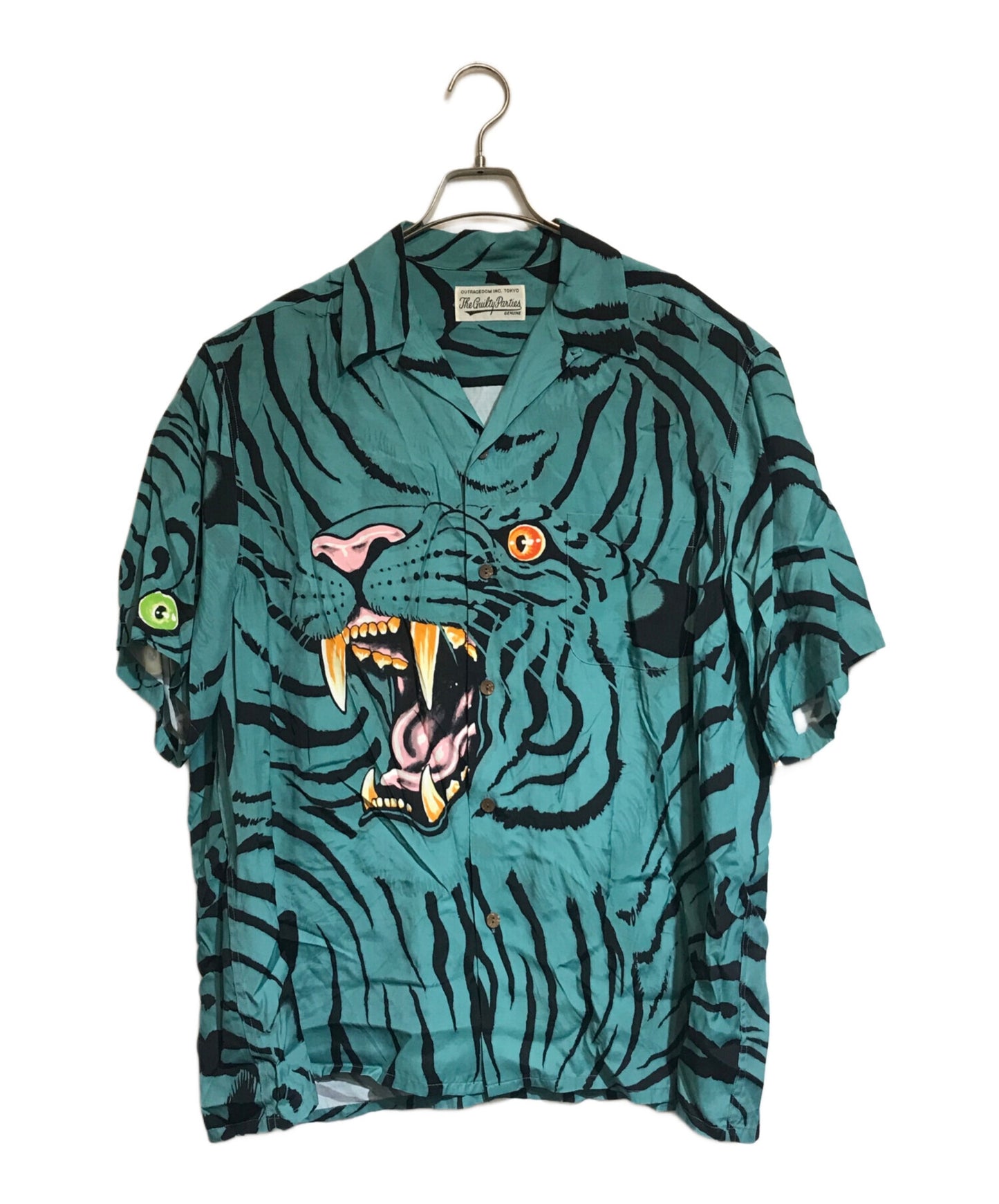 [Pre-owned] WACKO MARIA TIM LEHI Tiger Aloha Shirt