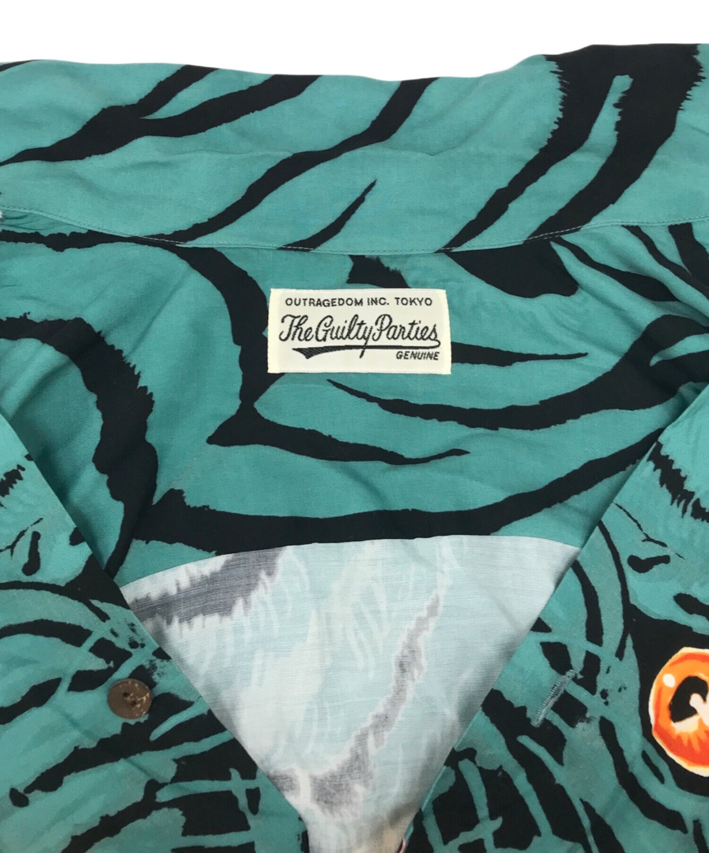 [Pre-owned] WACKO MARIA TIM LEHI Tiger Aloha Shirt