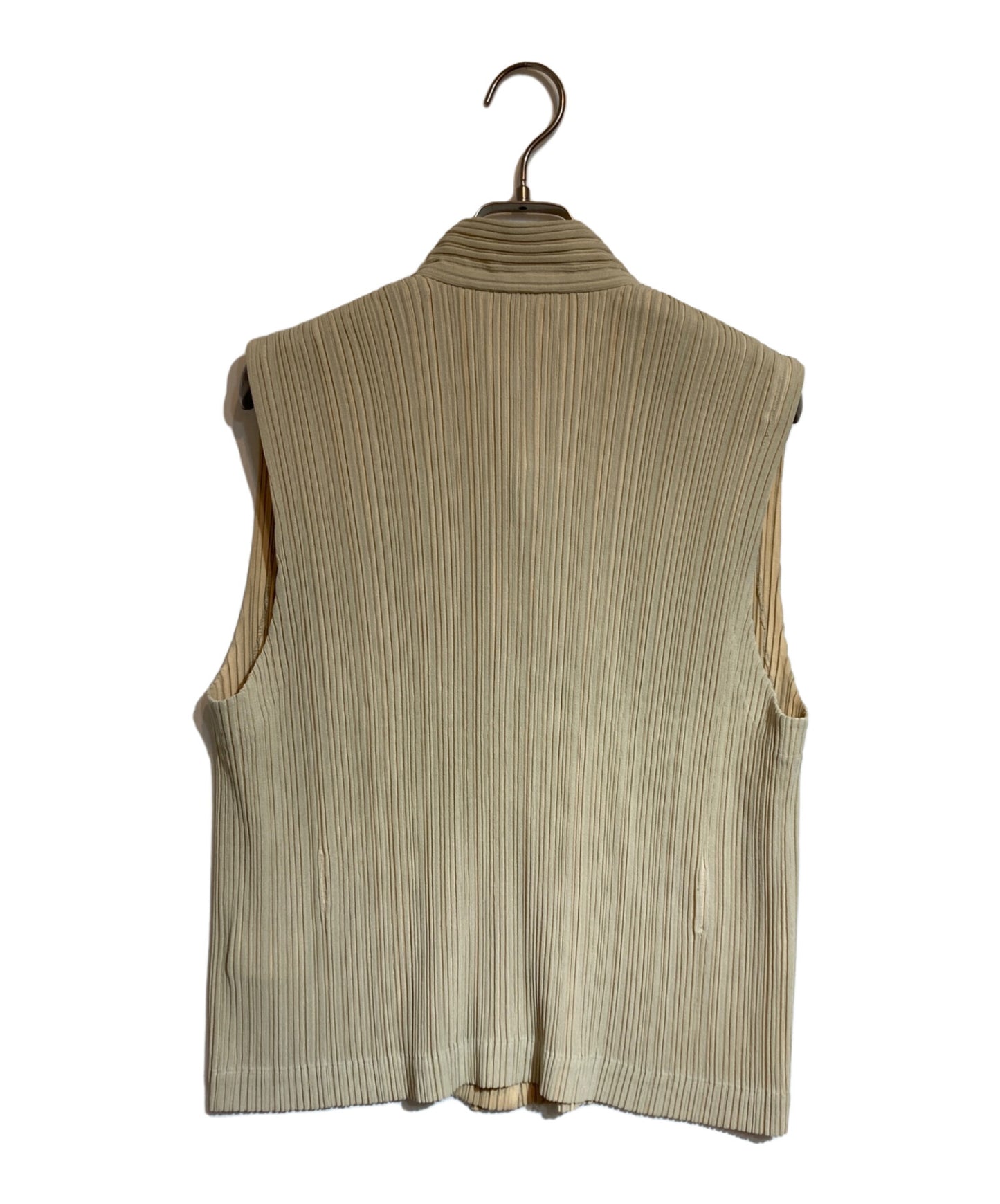 [Pre-owned] ISSEY MIYAKE pleated vest IM71-FE906