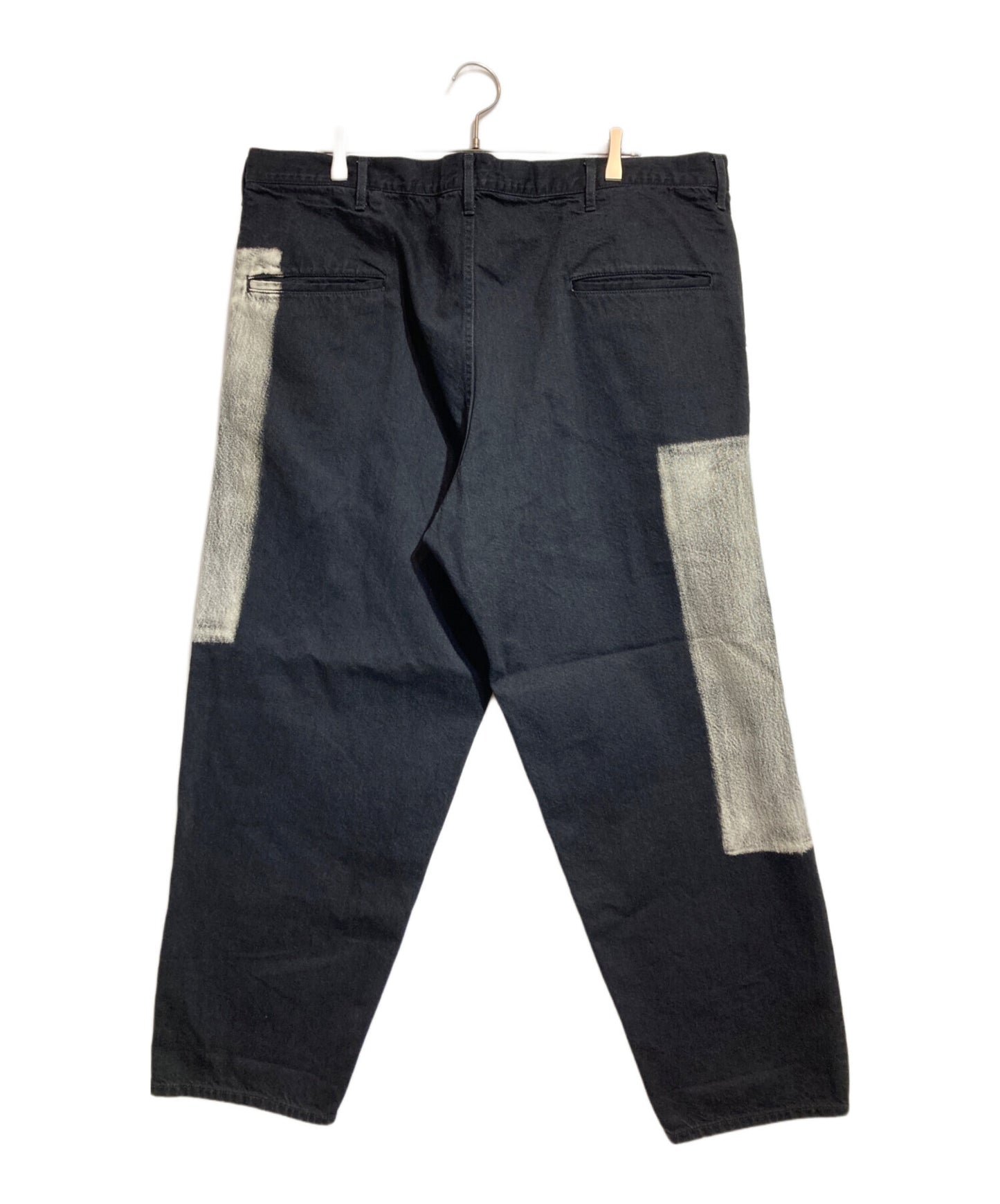 [Pre-owned] Yohji Yamamoto pour homme 12oz DENIM JEANS WITH SIDE FLAP DETAILS / Denim Pants HJ-P93-026