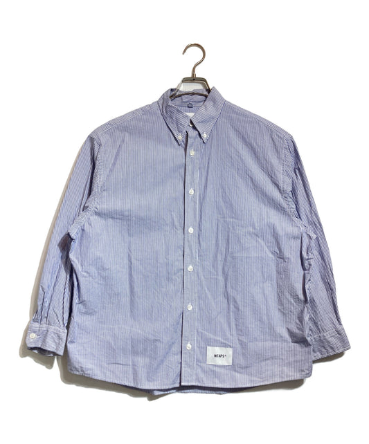 [Pre-owned] WTAPS BD 03 / LS / COTTON. BROADCLOTH. TEXTILE. PROTECT / long-sleeved shirt 232GWDT-SHM03