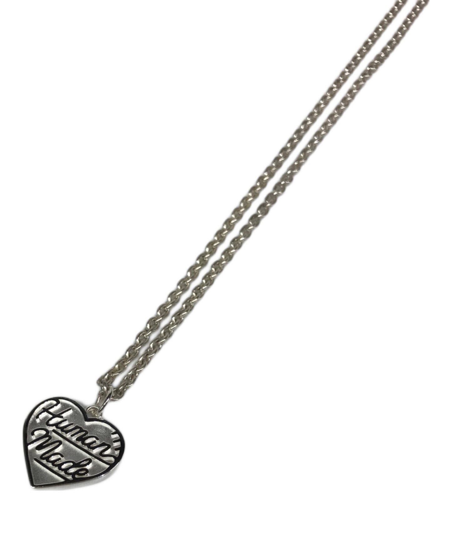 [Pre-owned] HUMAN MADE Heart Silver Necklace