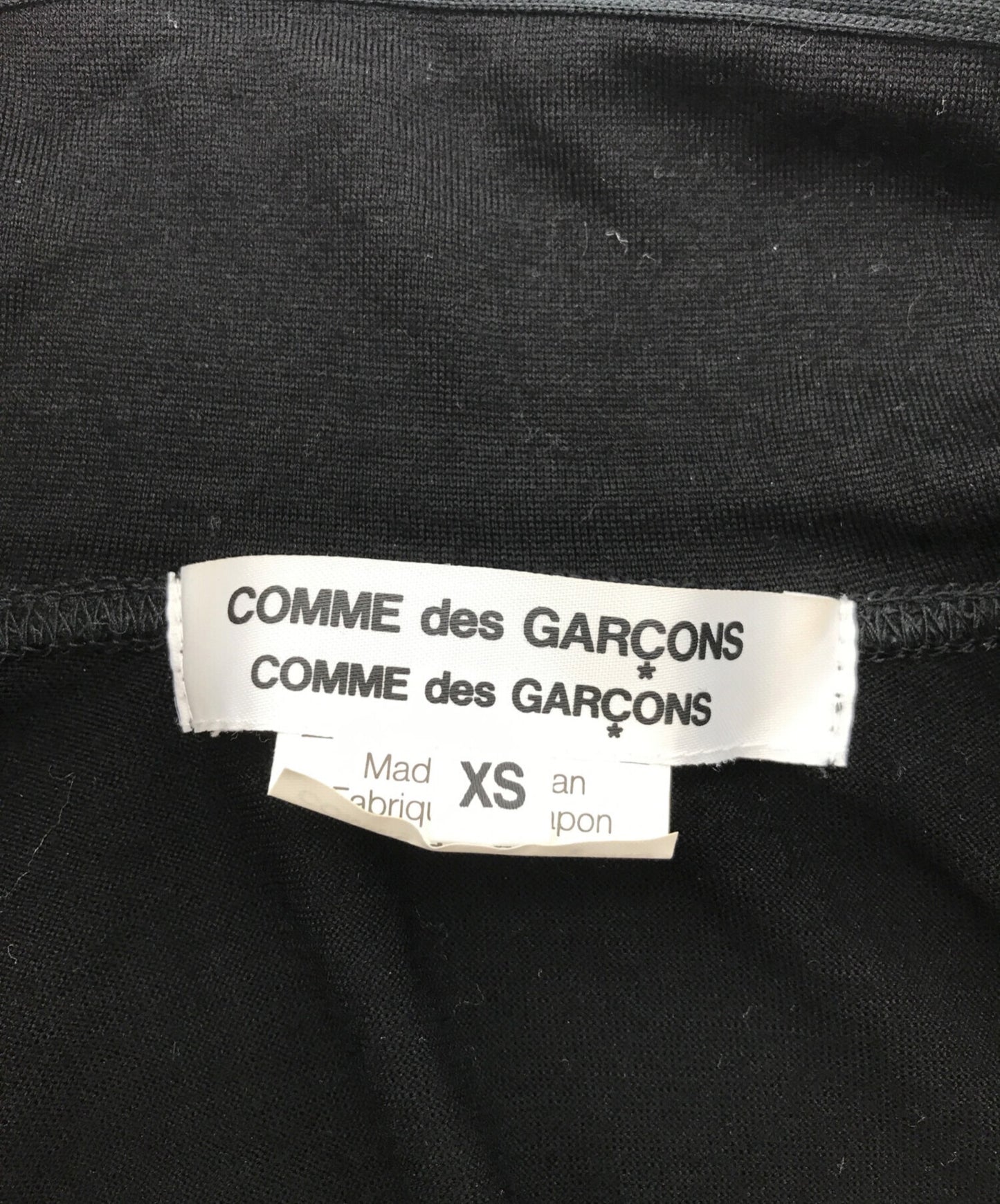 [Pre-owned] COMME des GARCONS COMME des GARCONS Round Collar Round Collar Wool Top RP-T022
