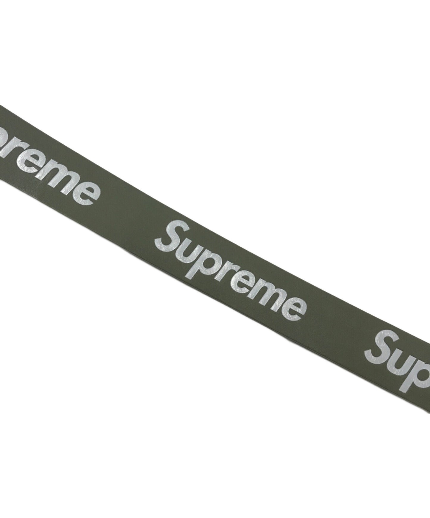 [Pre-owned] SUPREME Repeat Leather Belt
