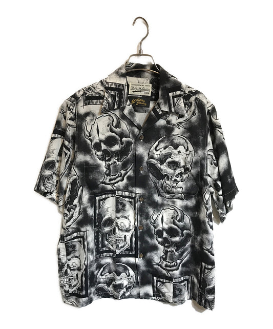 [Pre-owned] WACKO MARIA Open collar shirt w/ short sleeves