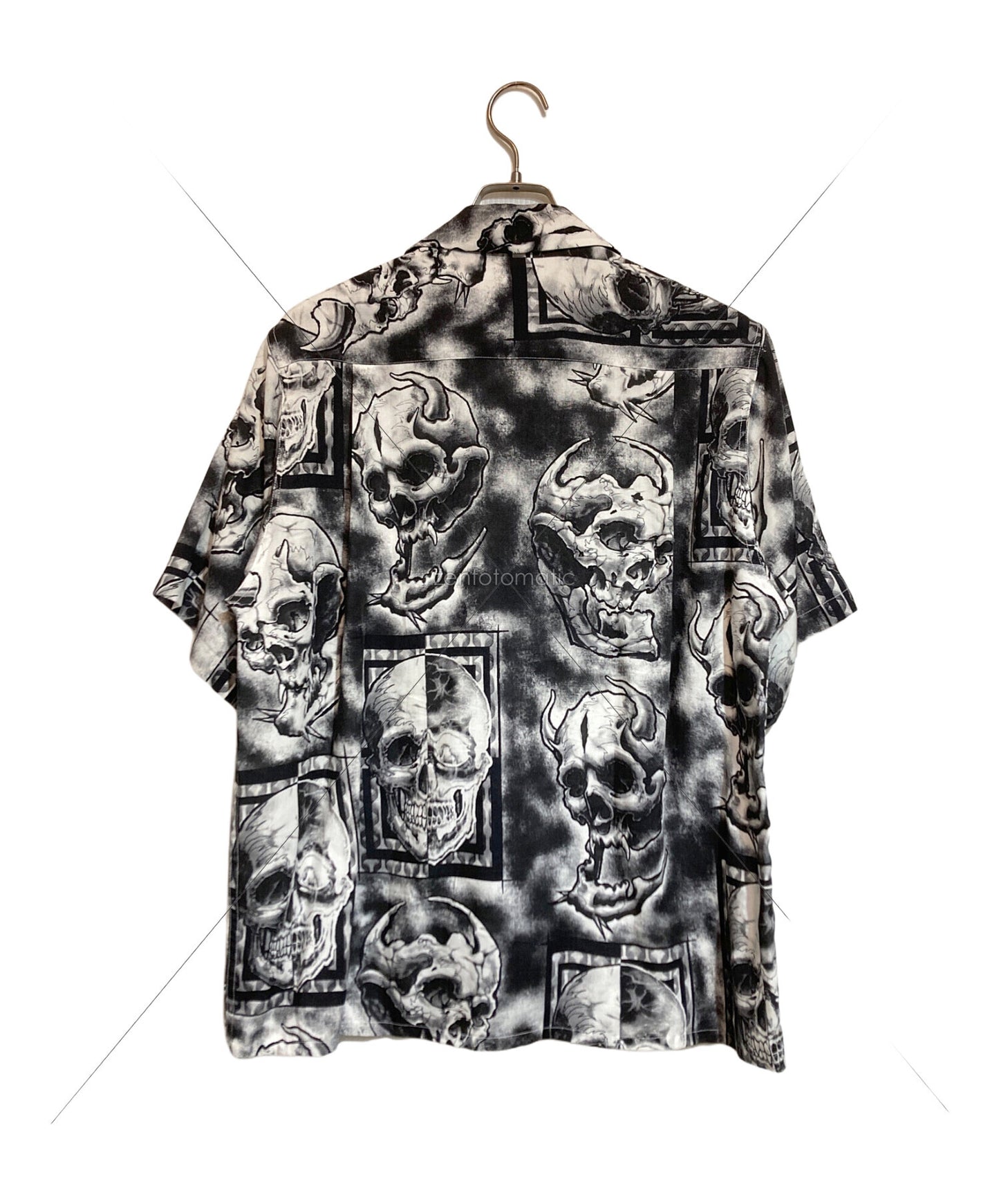 [Pre-owned] WACKO MARIA Open collar shirt w/ short sleeves