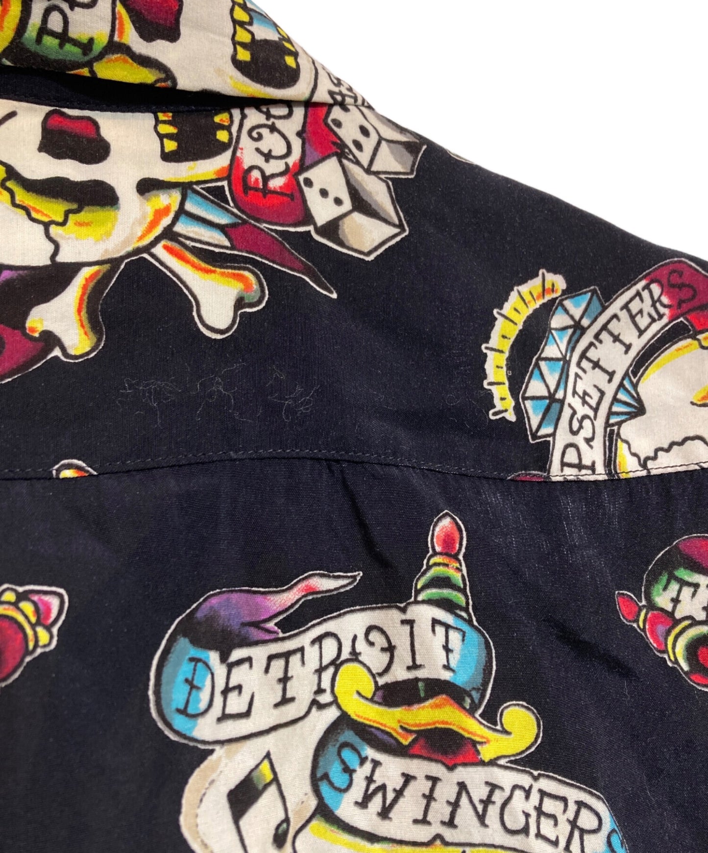 [Pre-owned] WACKO MARIA Skull Aloha Shirt/Short Sleeve