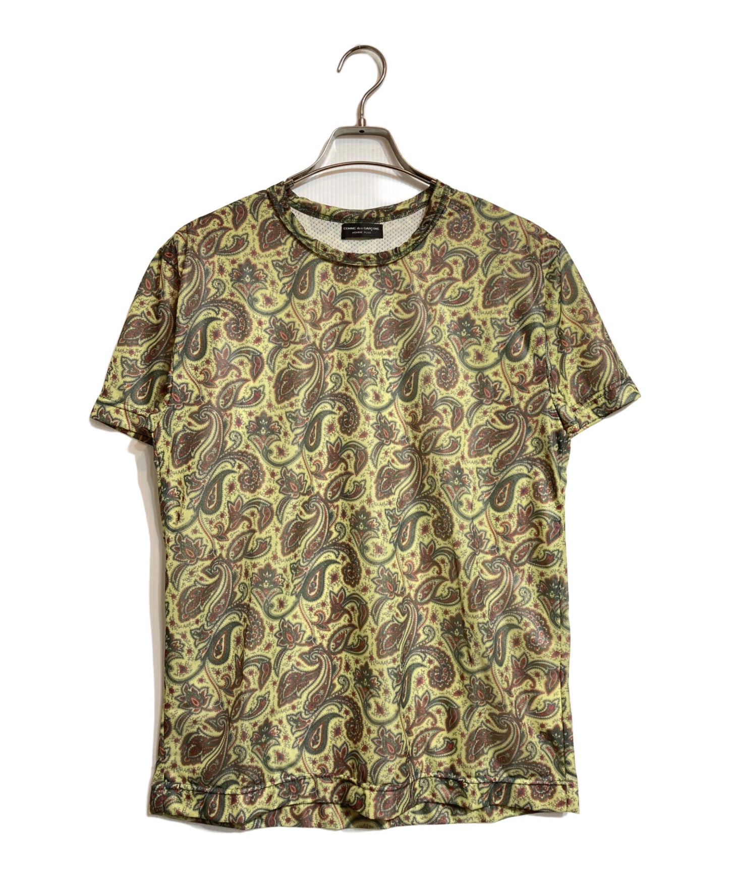 [Pre-owned] COMME des GARCONS HOMME PLUS Transfer Print Paisley T-Shirt PT-100180