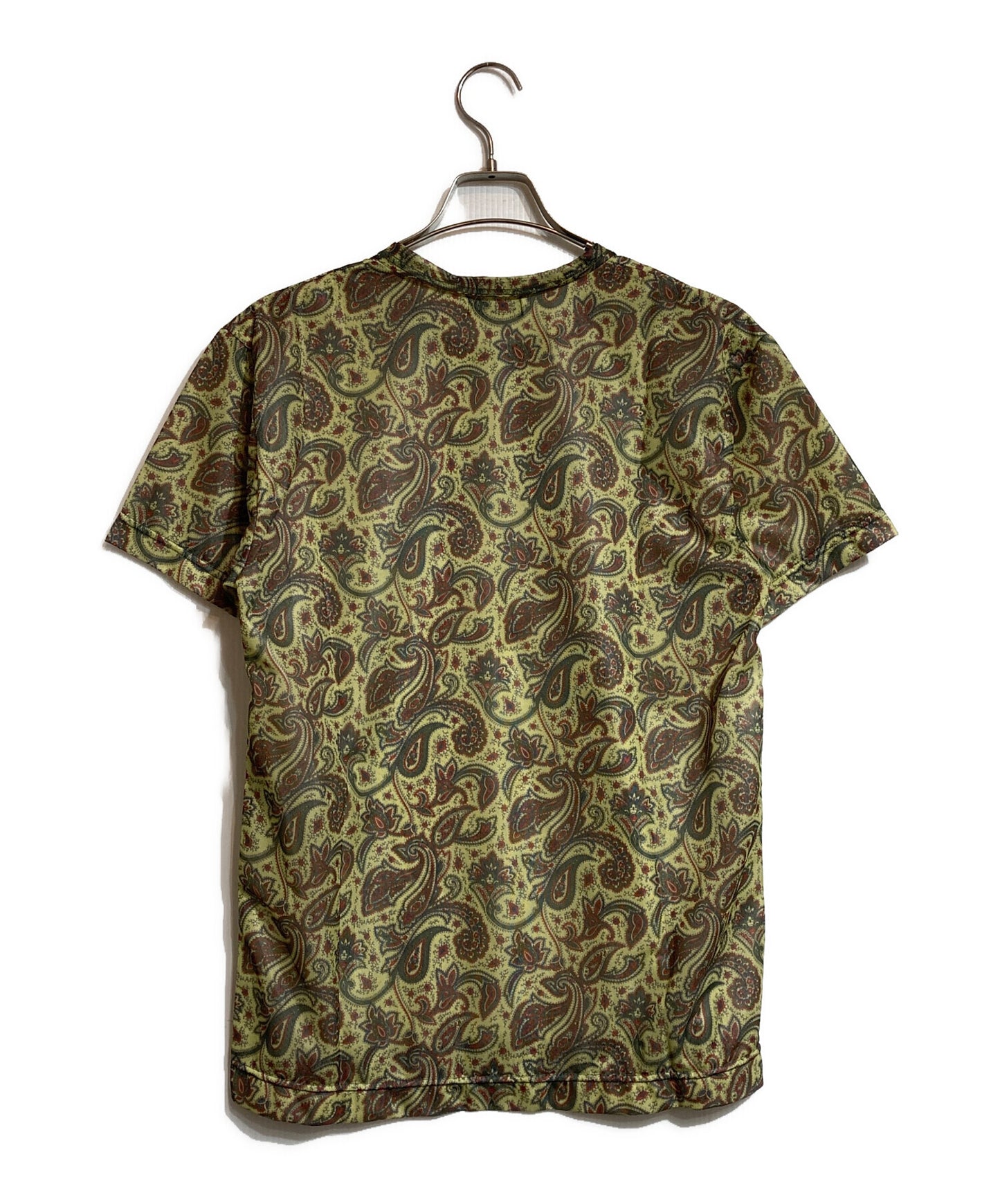 [Pre-owned] COMME des GARCONS HOMME PLUS Transfer Print Paisley T-Shirt PT-100180
