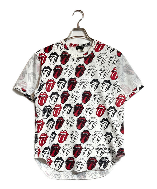 [Pre-owned] COMME des GARCONS HOMME PLUS ROLLING STONES LIP AND TAN ICON TEE PQ-T002