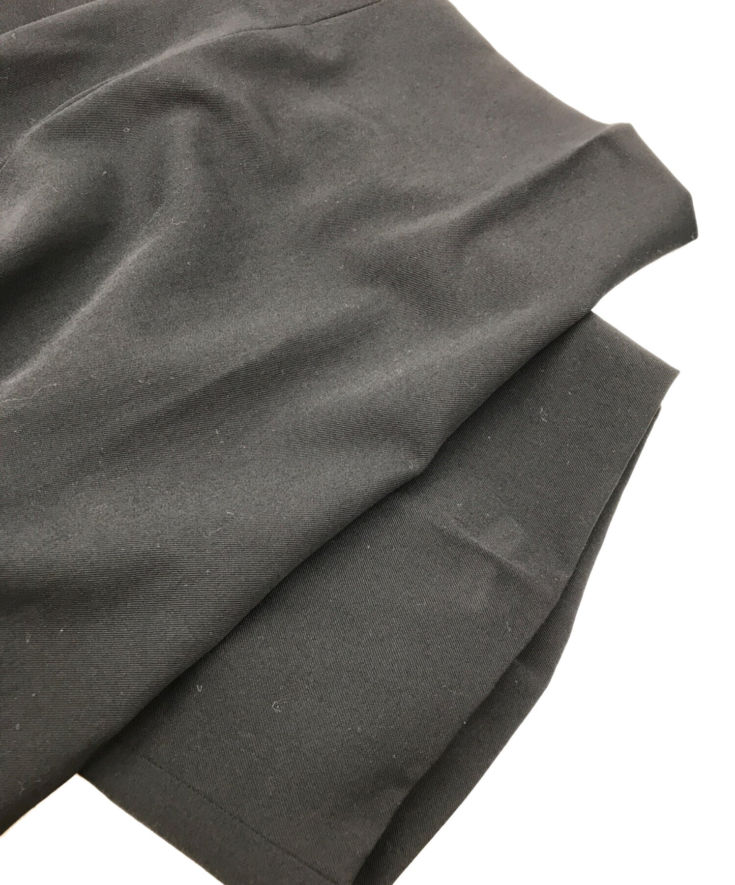 [Pre-owned] COMME des GARCONS HOMME PLUS Wool gabardine 2-tuck wide slacks PZ-P003