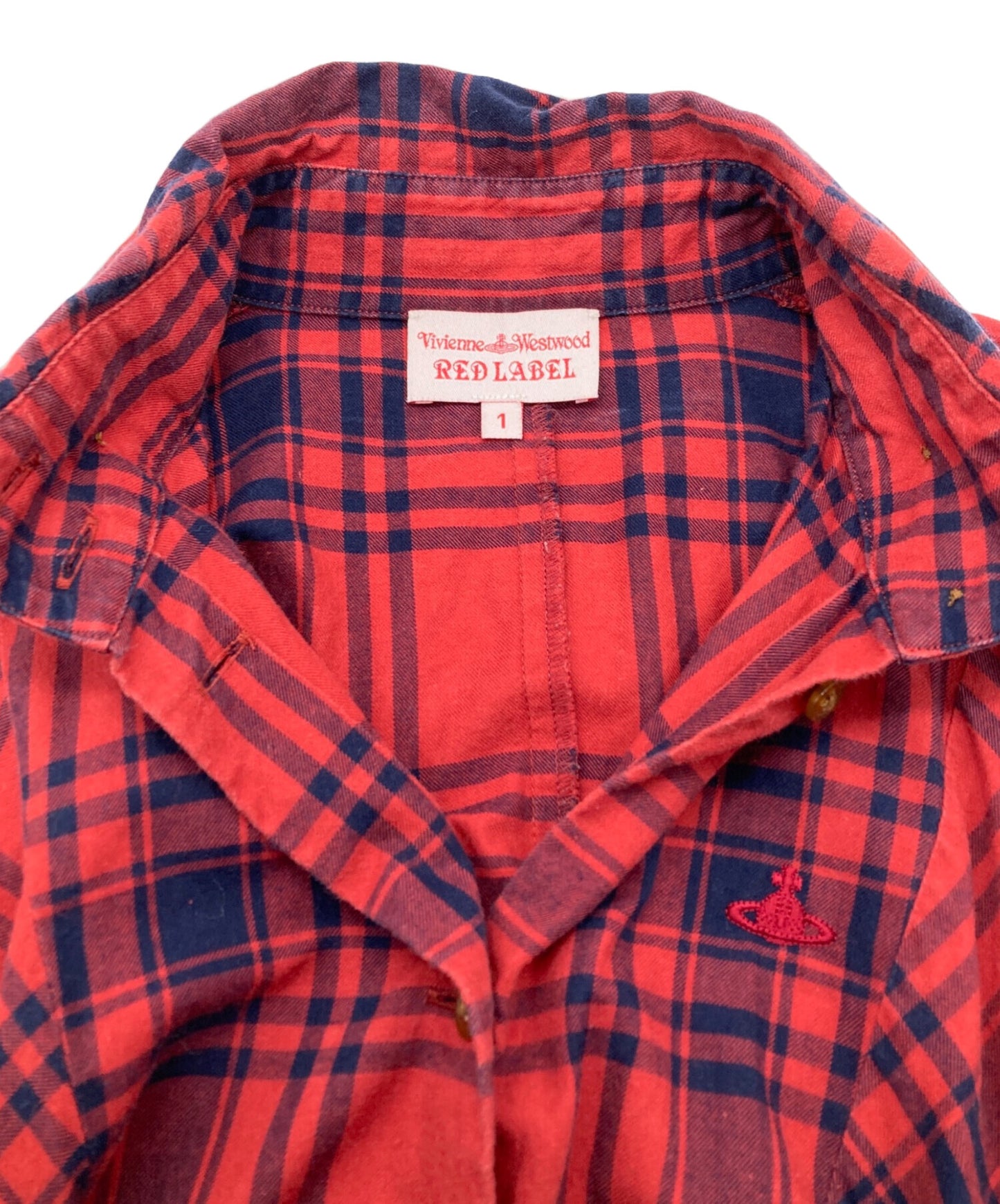 [Pre-owned] Vivienne Westwood RED LABEL Check Dress 16-03-572002