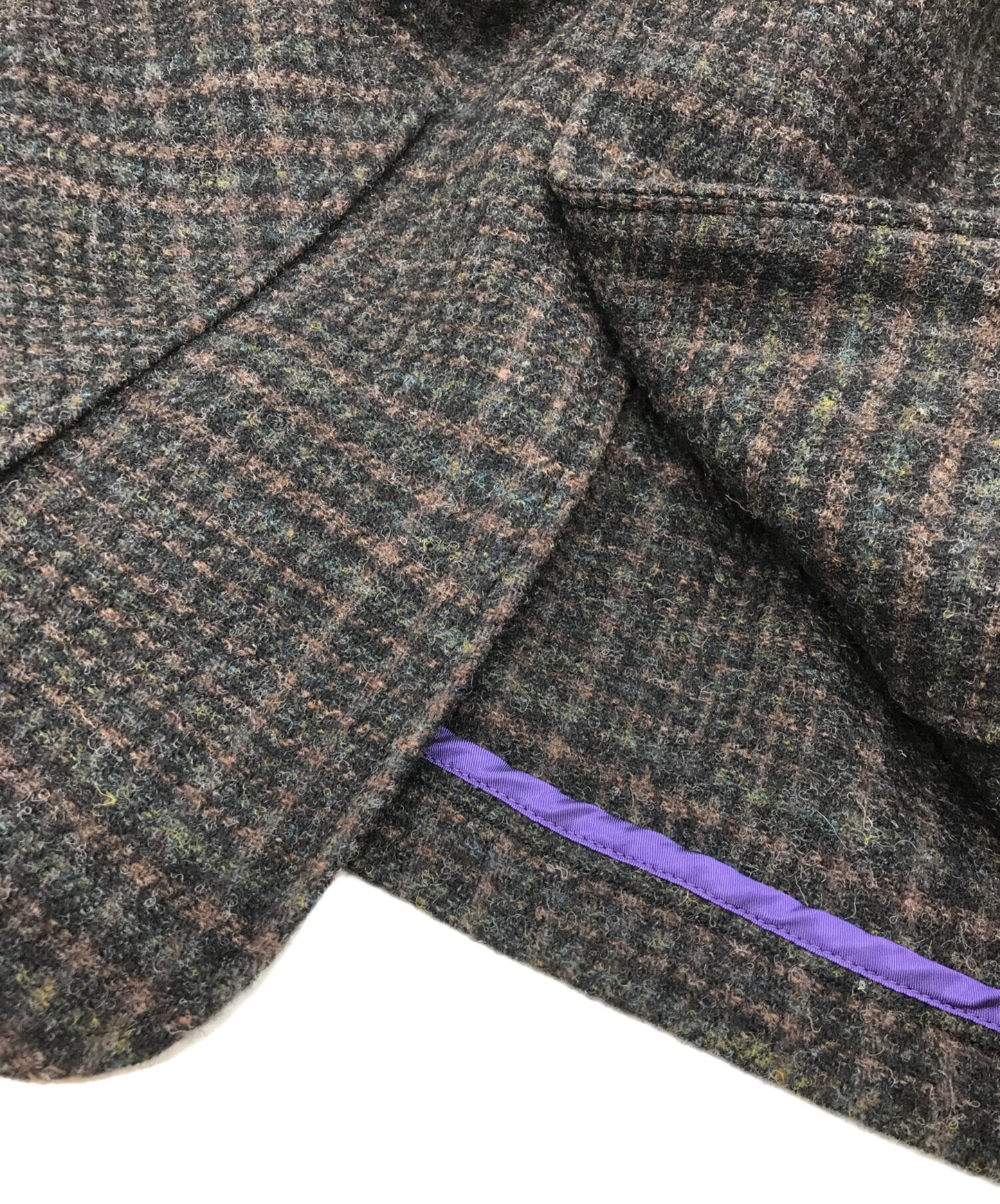 [Pre-owned] Needles Loafer Jacket - Wool Glen Plaid PU098