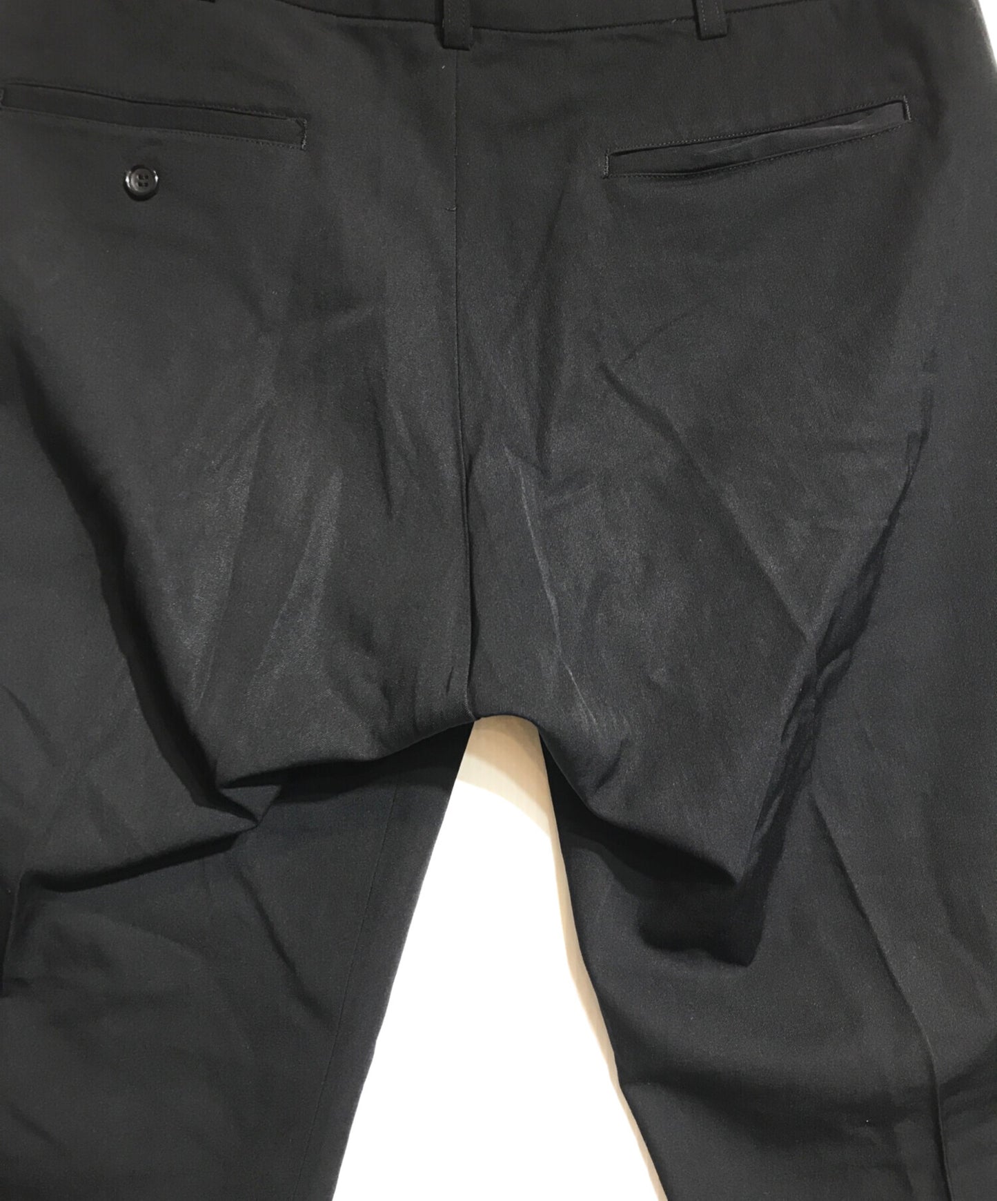 [Pre-owned] COMME des GARCONS HOMME Wool gaber wide slacks HP-10038M