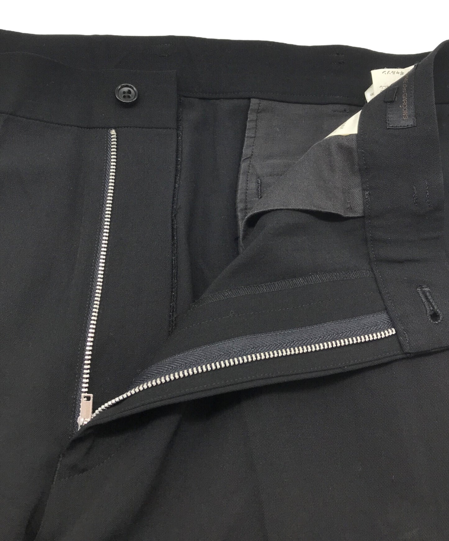 [Pre-owned] COMME des GARCONS HOMME Wool gaber wide slacks HP-10038M