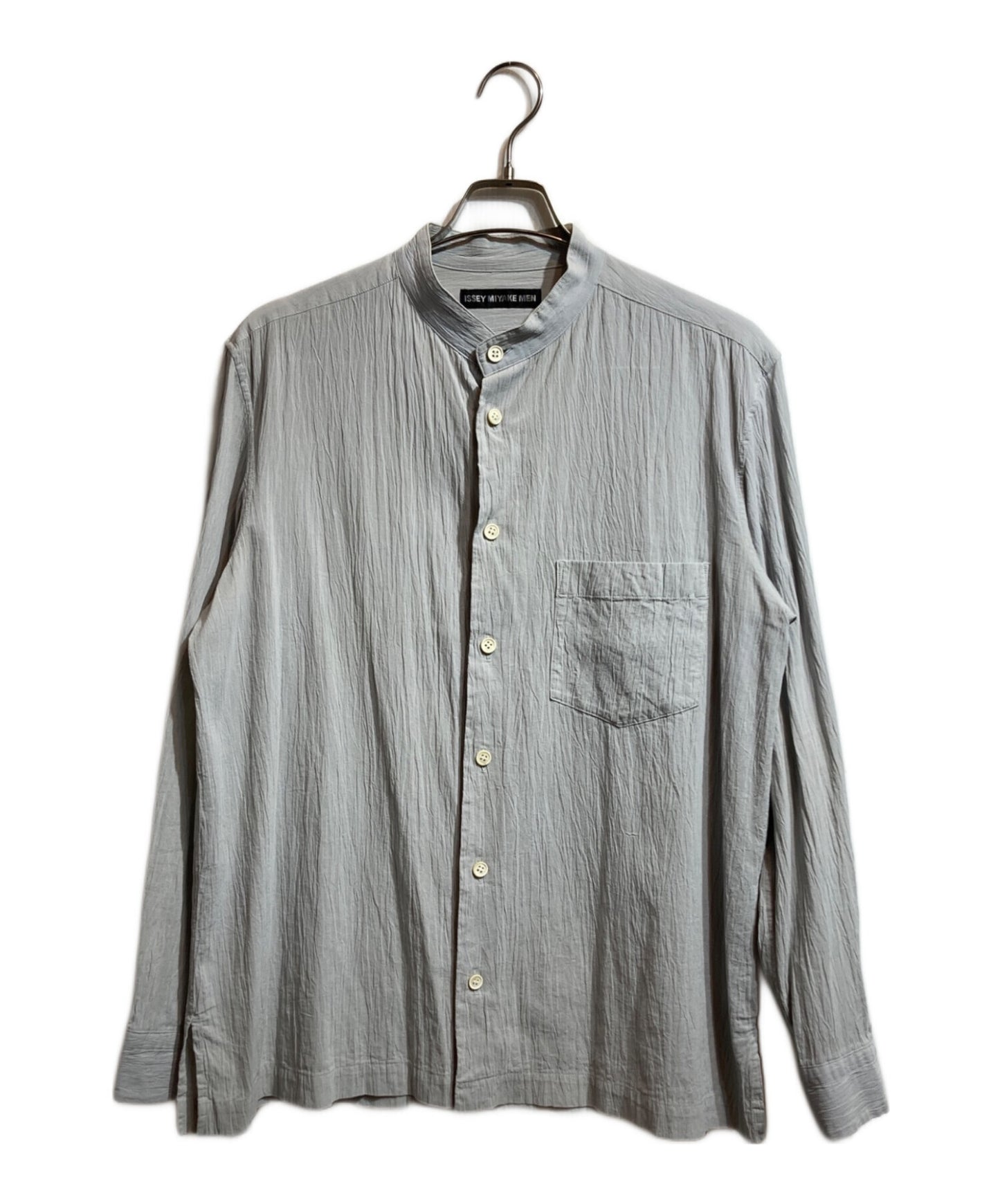[Pre-owned] ISSEY MIYAKE MEN creased shirt ME61FJ089