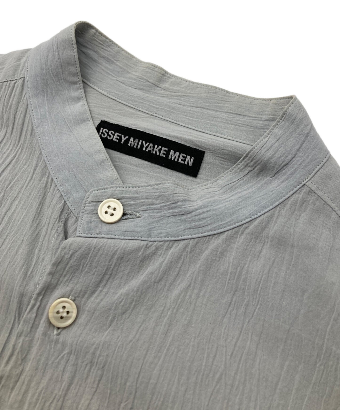 [Pre-owned] ISSEY MIYAKE MEN creased shirt ME61FJ089