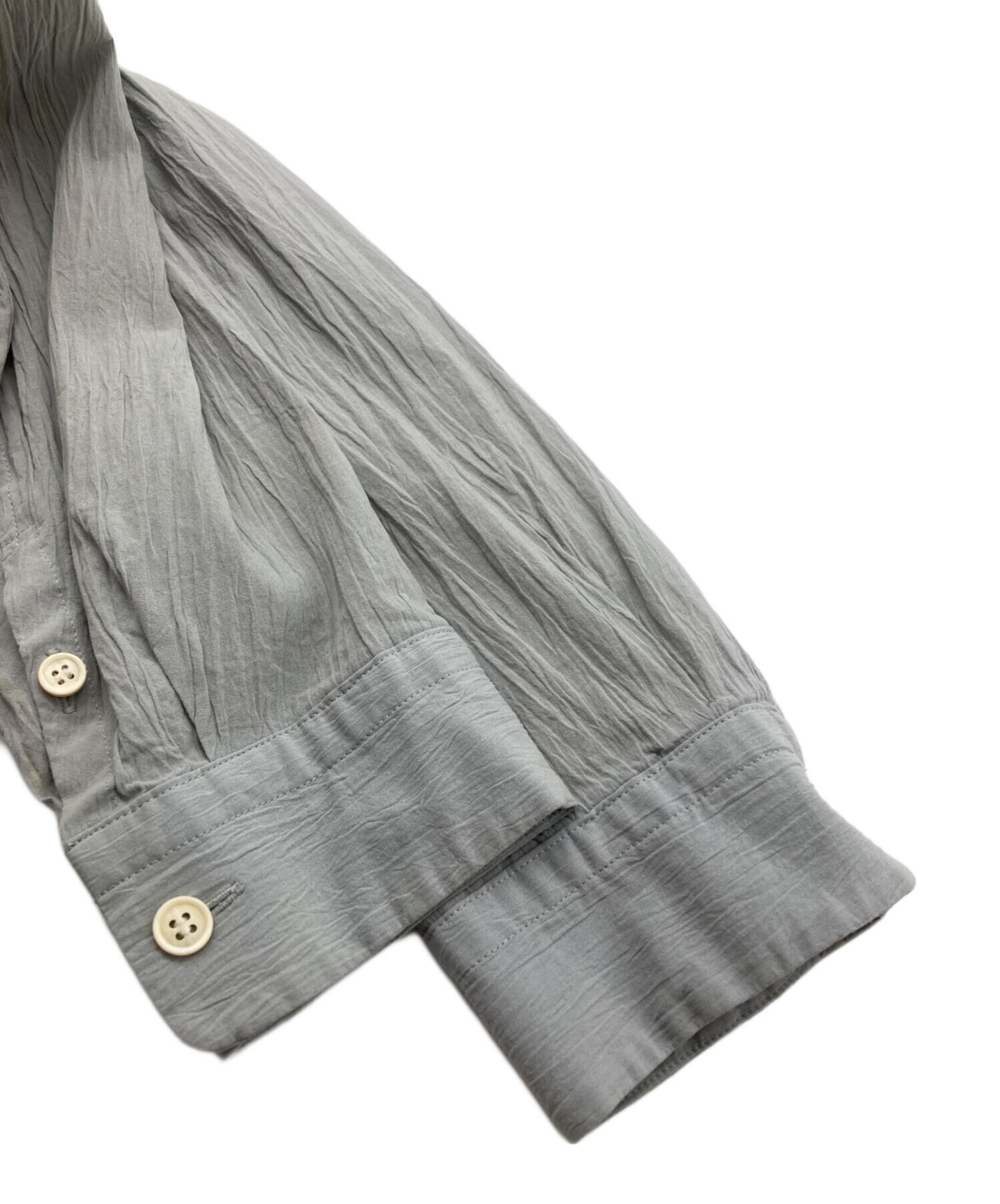 [Pre-owned] ISSEY MIYAKE MEN creased shirt ME61FJ089