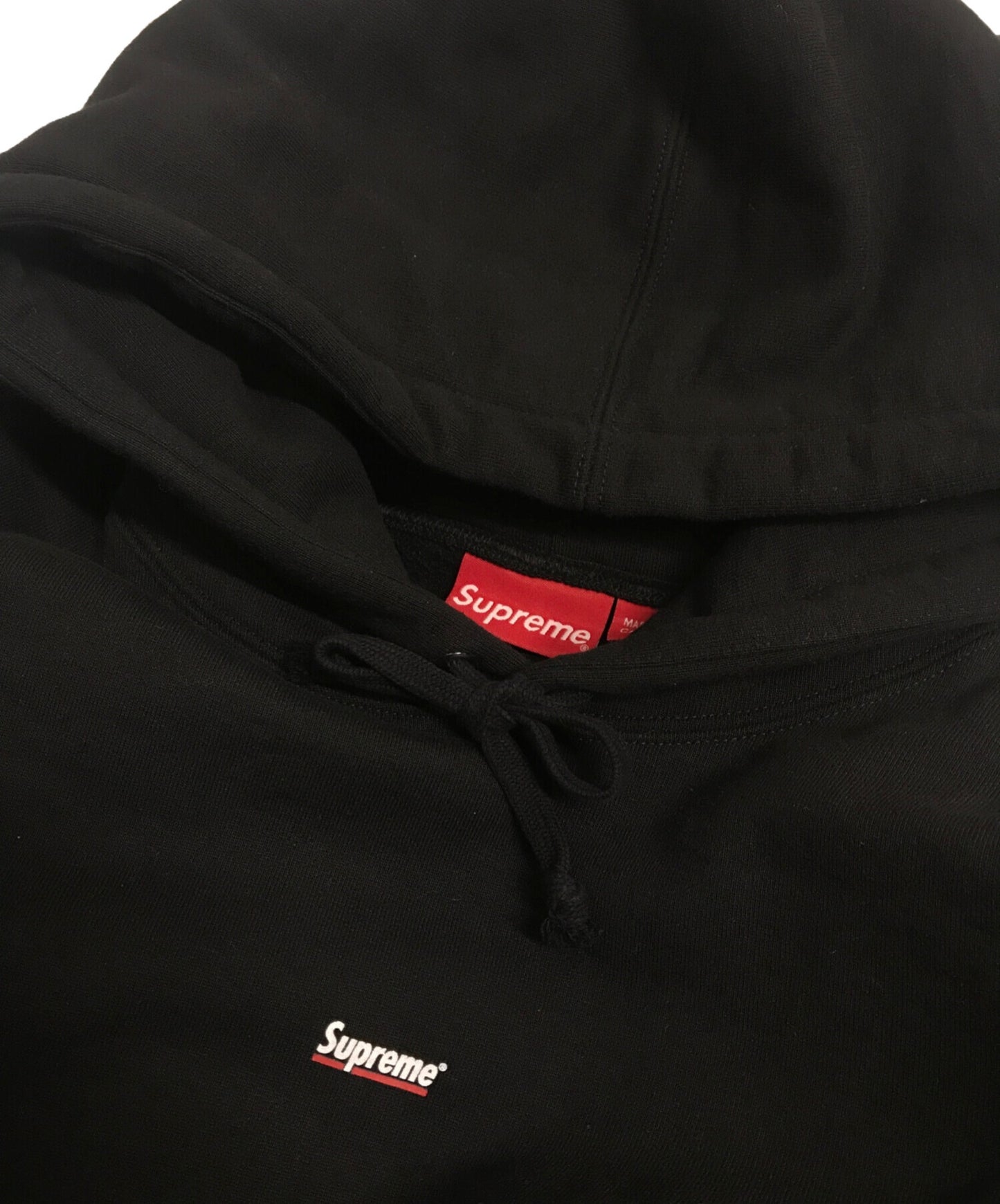 [Pre-owned] SUPREME underline hooded sweatshirt