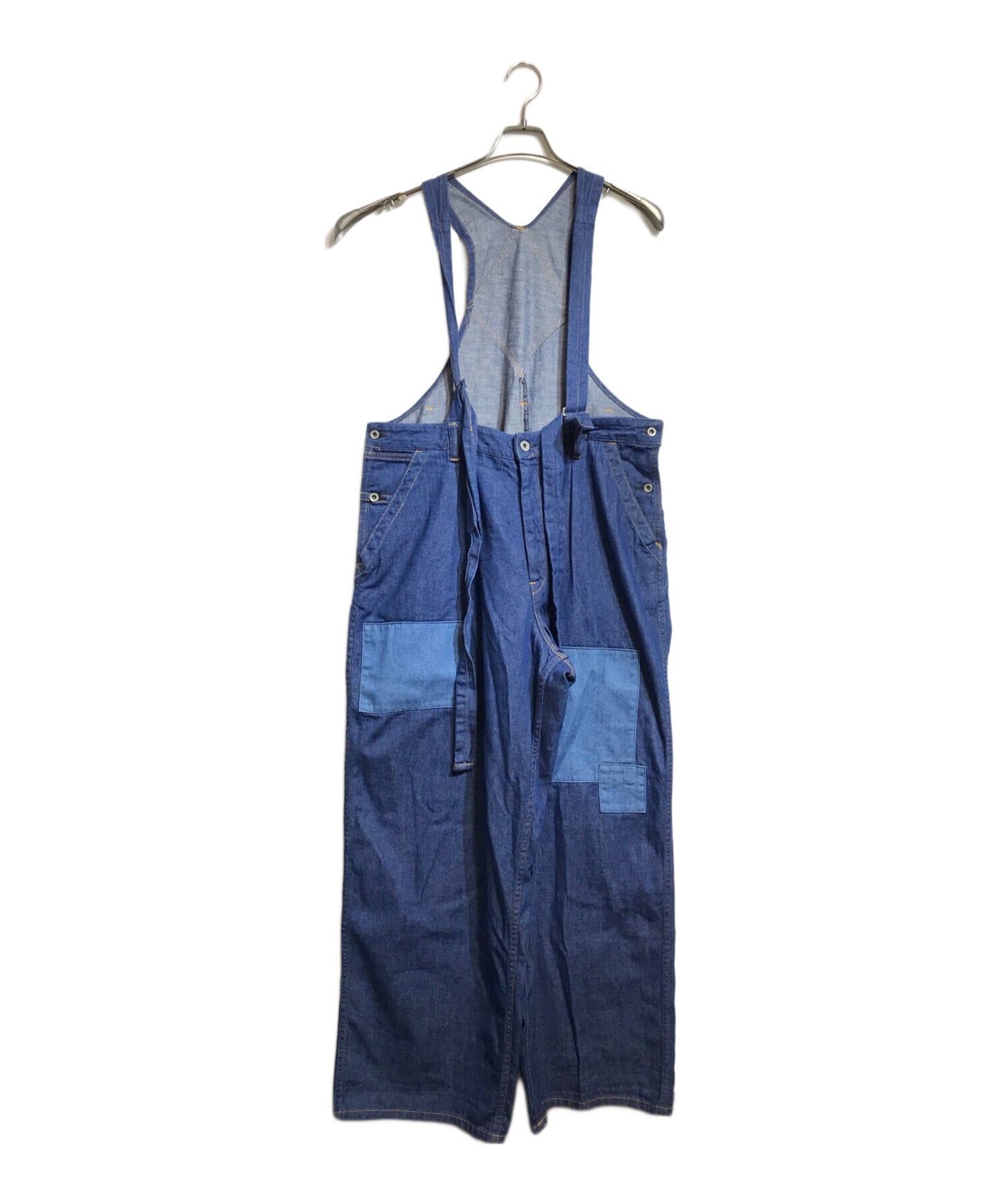 [Pre-owned] Yohji Yamamoto pour homme Denim Patch Overalls HG-P26-819