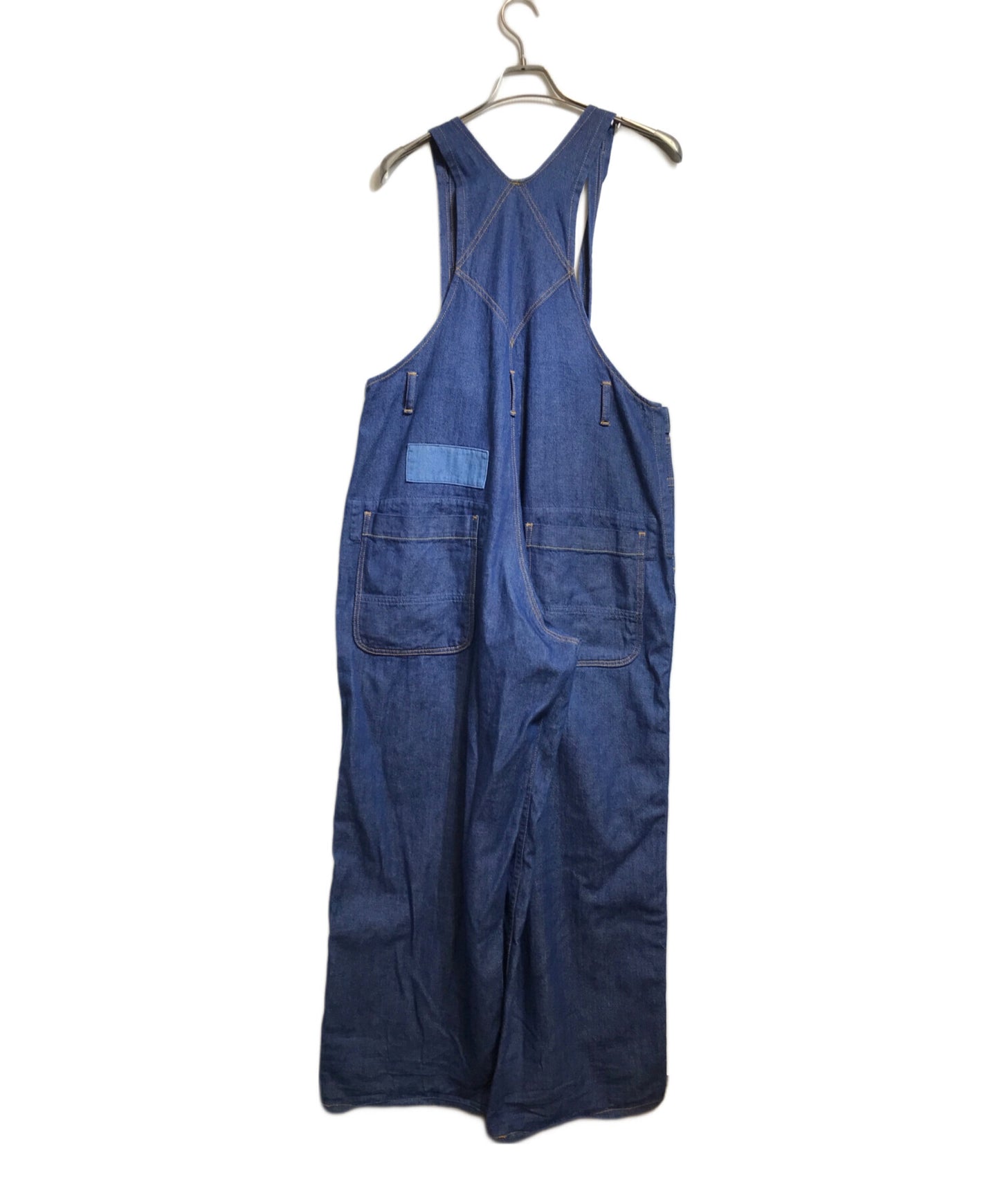 [Pre-owned] Yohji Yamamoto pour homme Denim Patch Overalls HG-P26-819