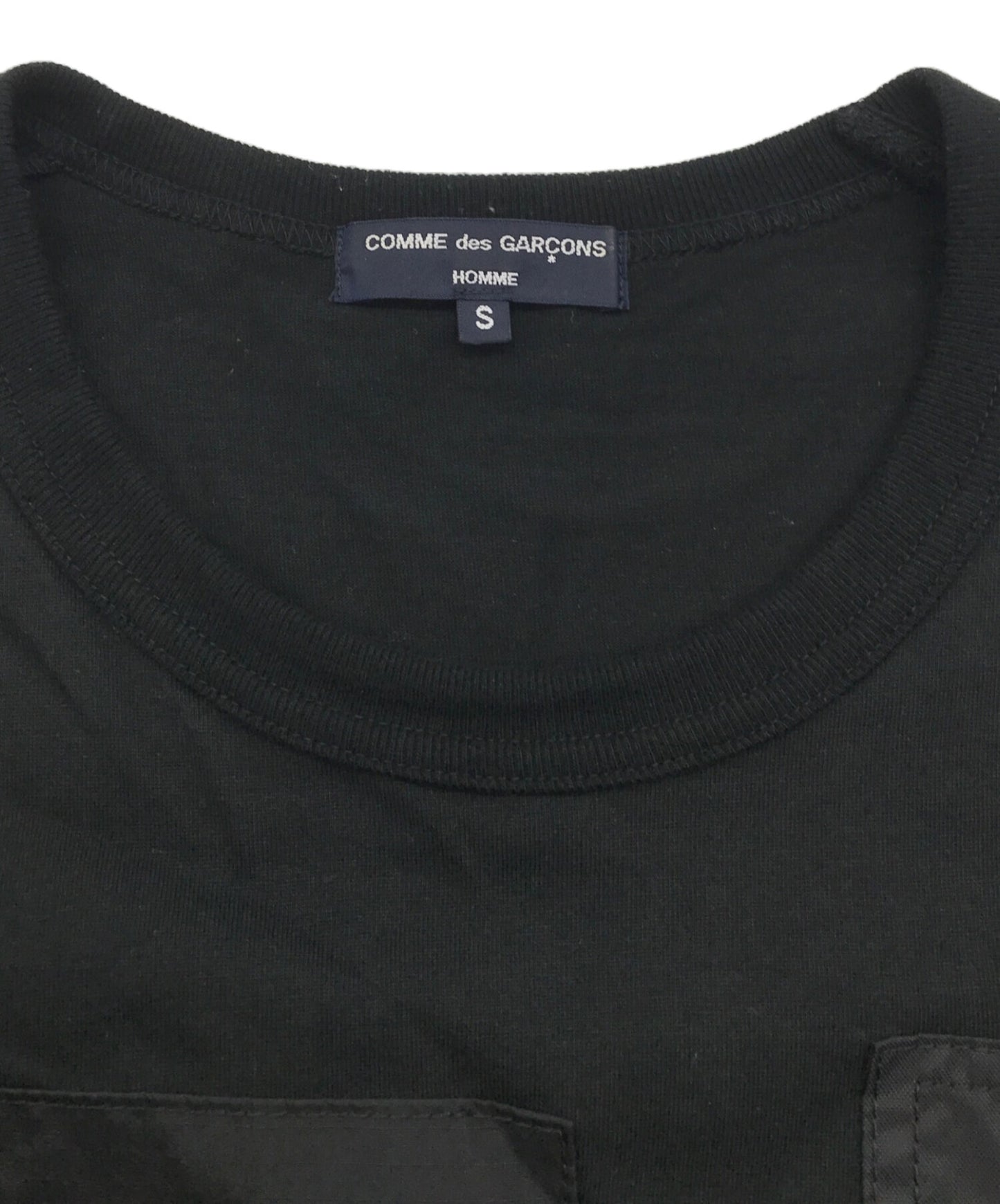 [Pre-owned] COMME des GARCONS HOMME Multi-Material Patchwork T-Shirt HL-T001