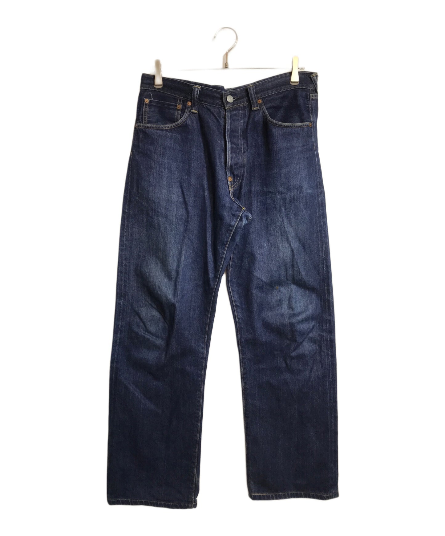 [Pre-owned] EVISU 9001 gull painted denim pants