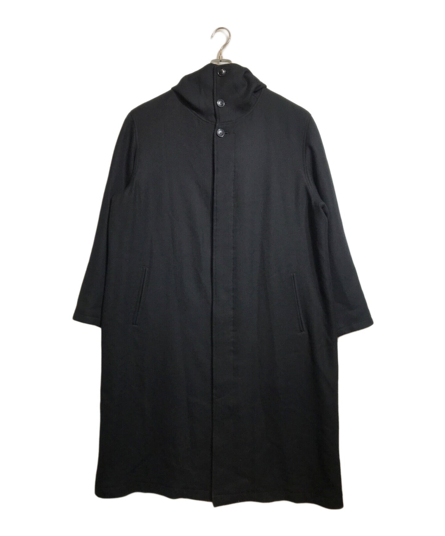 [Pre-owned] Yohji Yamamoto pour homme Hooded long coat HY-C14-144