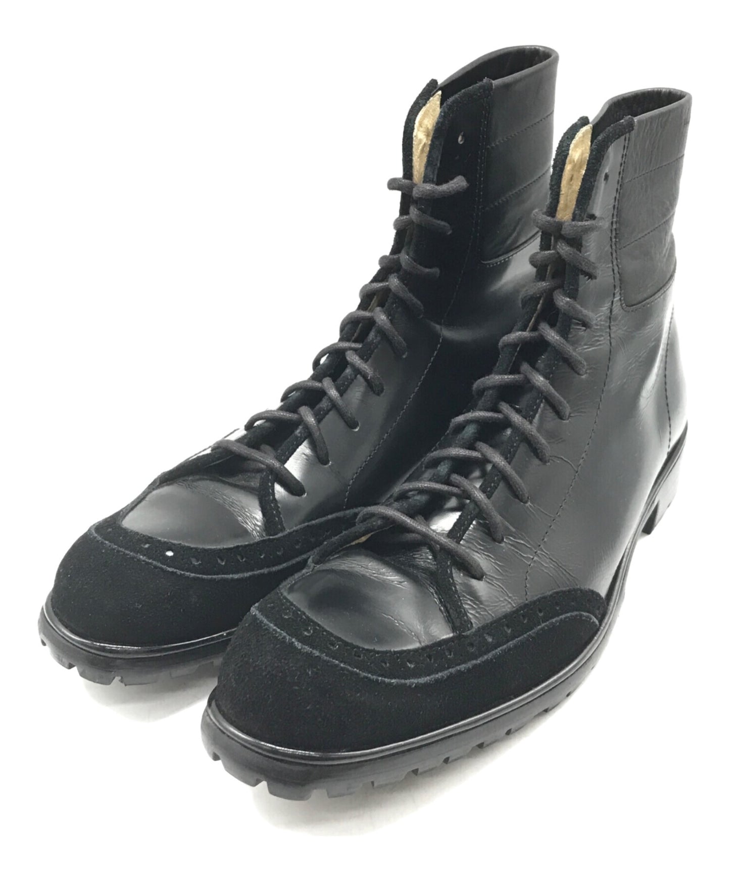 [Pre-owned] YOHJI YAMAMOTO lace-up boots