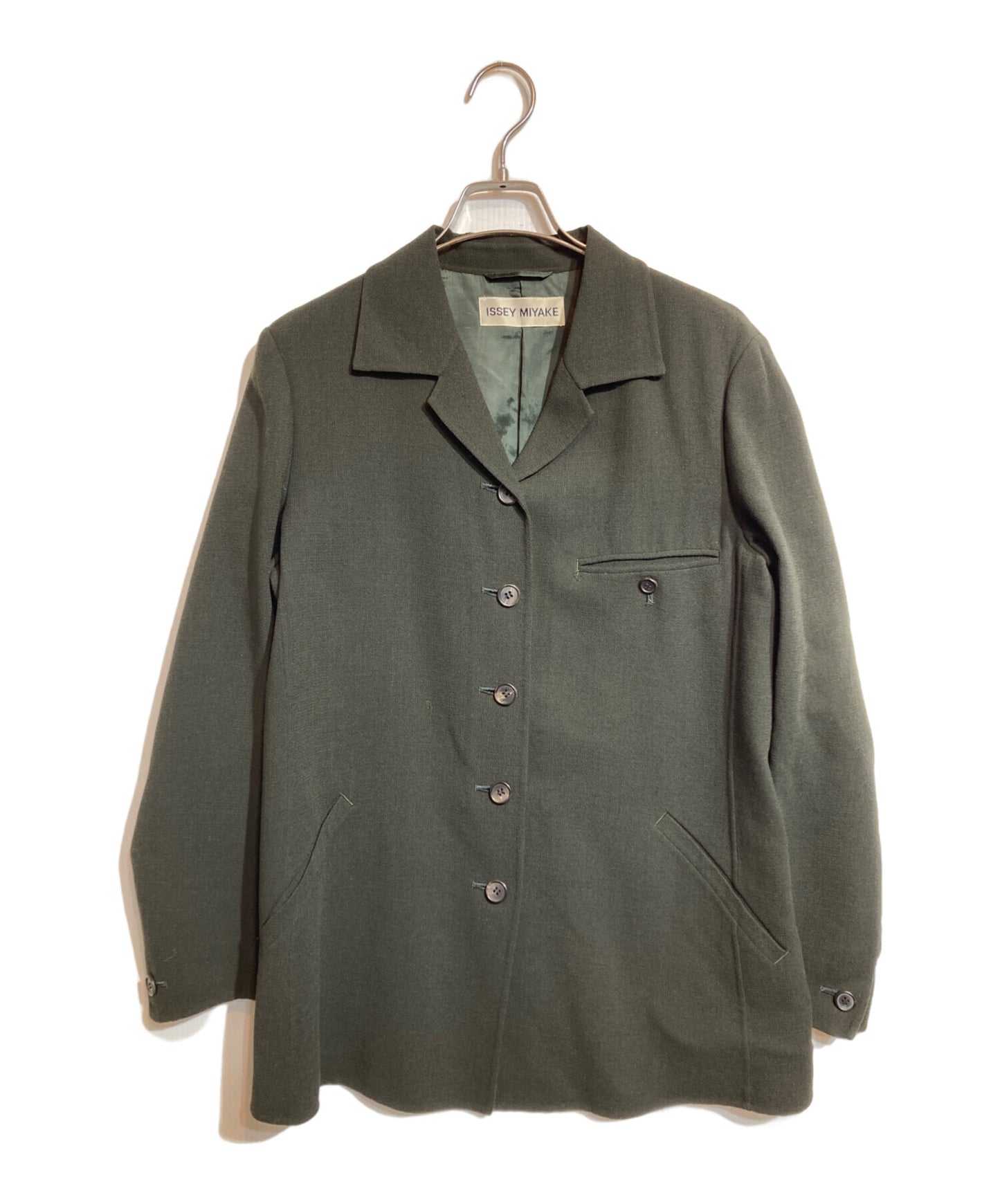 [Pre-owned] ISSEY MIYAKE 5B Wool Jacket IM73-FD008