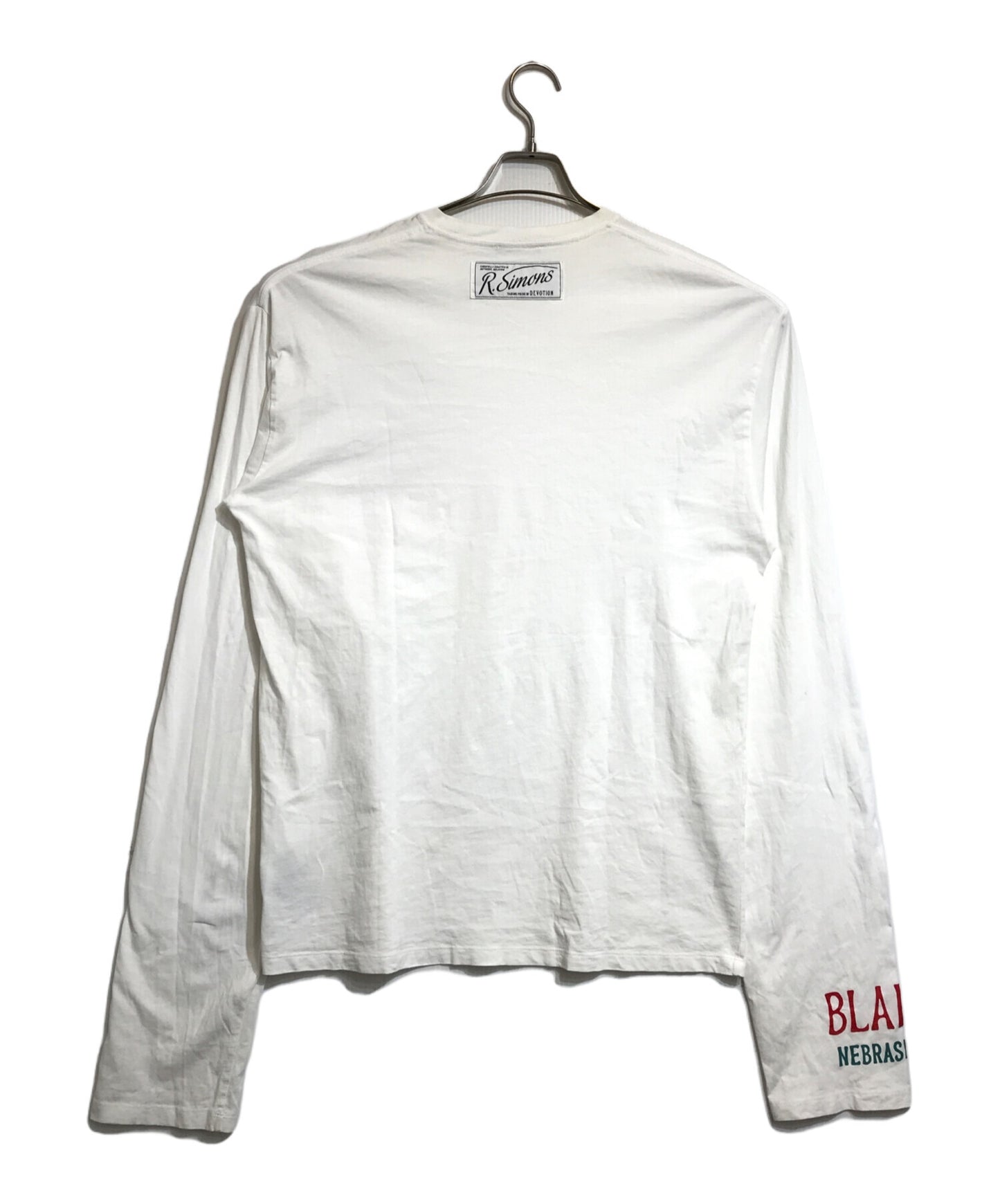 [Pre-owned] RAF SIMONS Embroidered Logo Cut & Sew 19001-0010