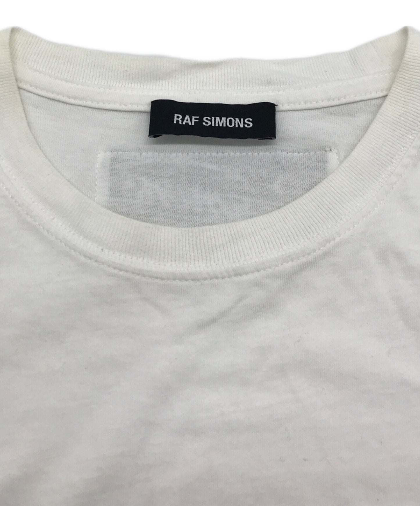[Pre-owned] RAF SIMONS Embroidered Logo Cut & Sew 19001-0010