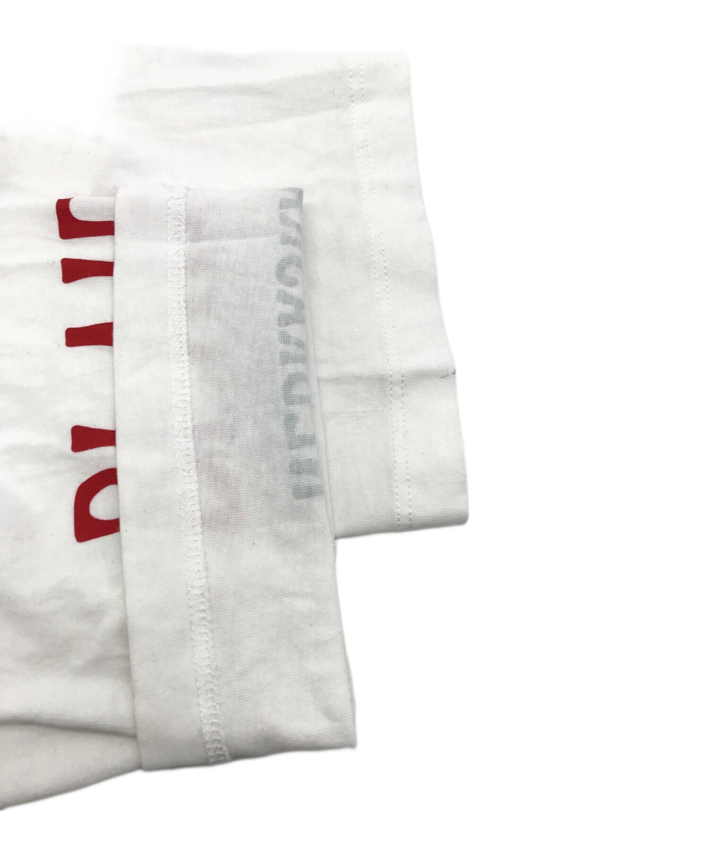 [Pre-owned] RAF SIMONS Embroidered Logo Cut & Sew 19001-0010