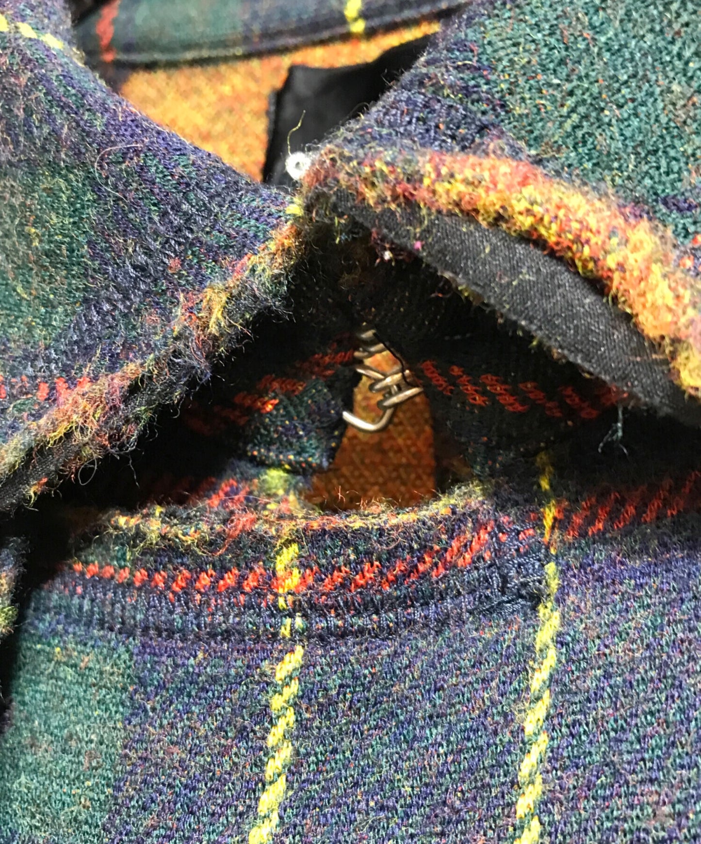 [Pre-owned] tricot COMME des GARCONS Cutoff shrunken flannel coat TK-C006