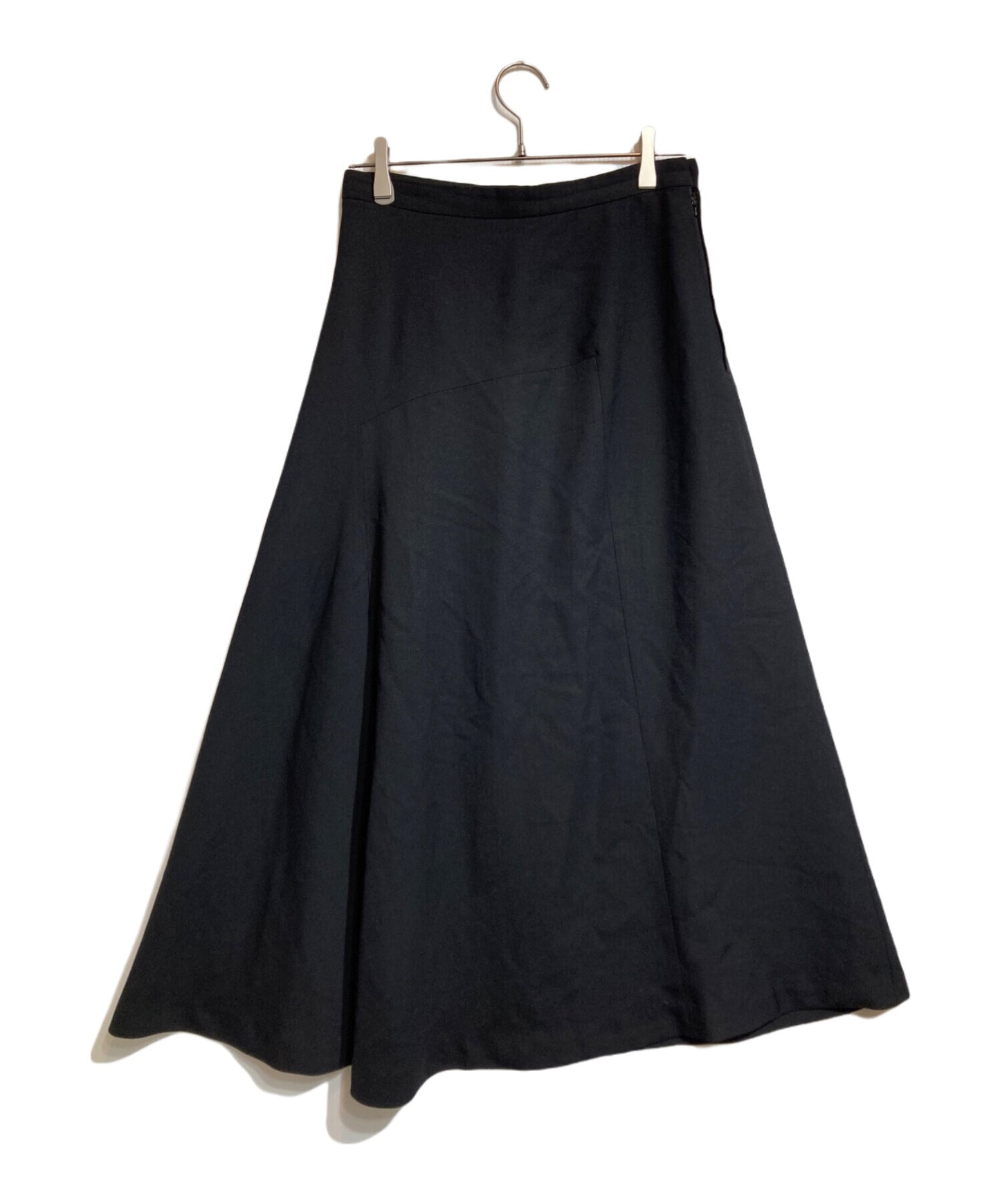 [Pre-owned] COMME des GARCONS Wool gaber long skirt GS-05006L