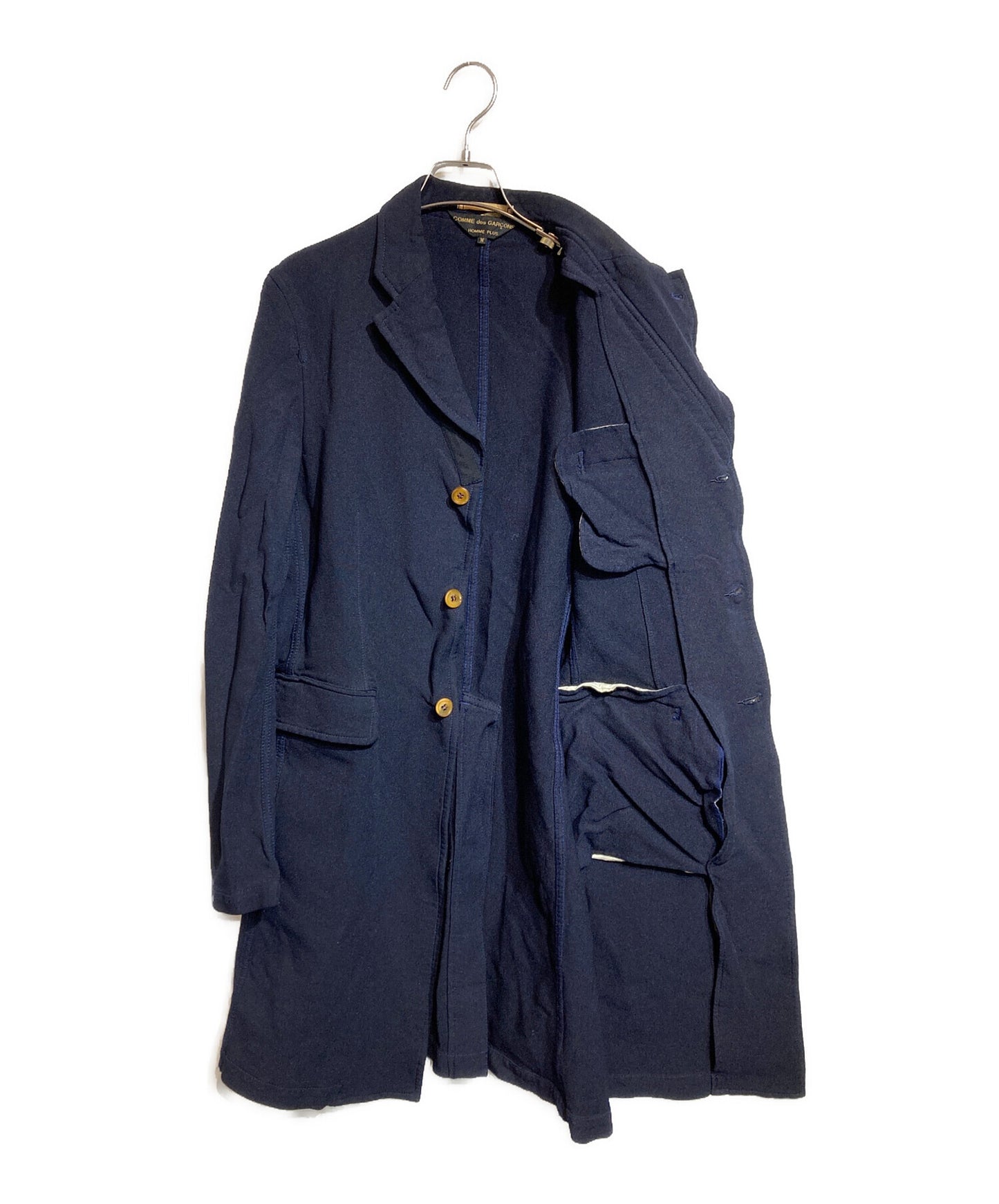 [Pre-owned] COMME des GARCONS HOMME PLUS Polyester Shrinkable Long Jacket PJ-J029