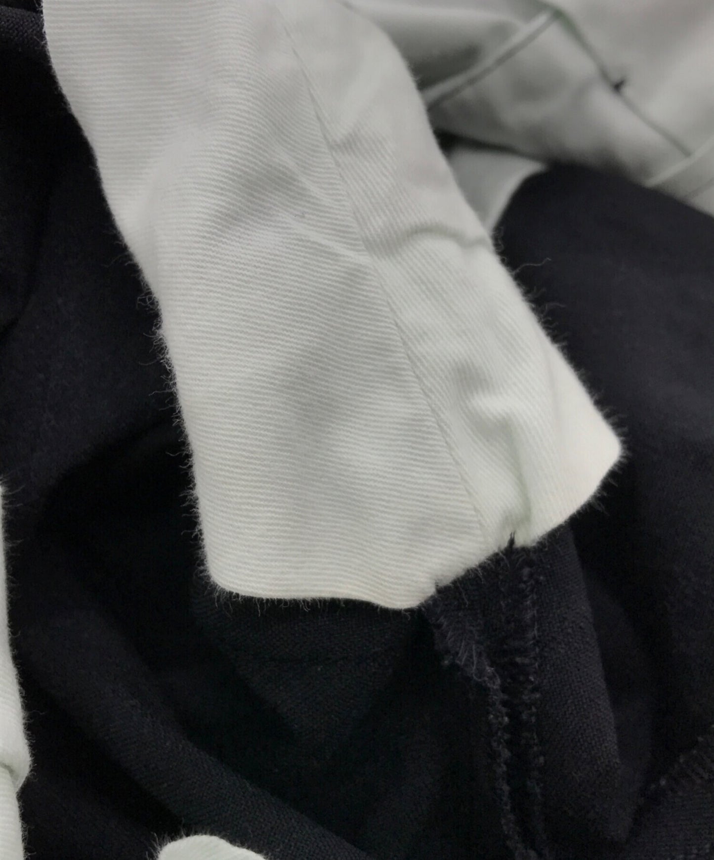 [Pre-owned] COMME des GARCONS HOMME DEUX Polyester Shrinkable Striped Pants DQ-P033