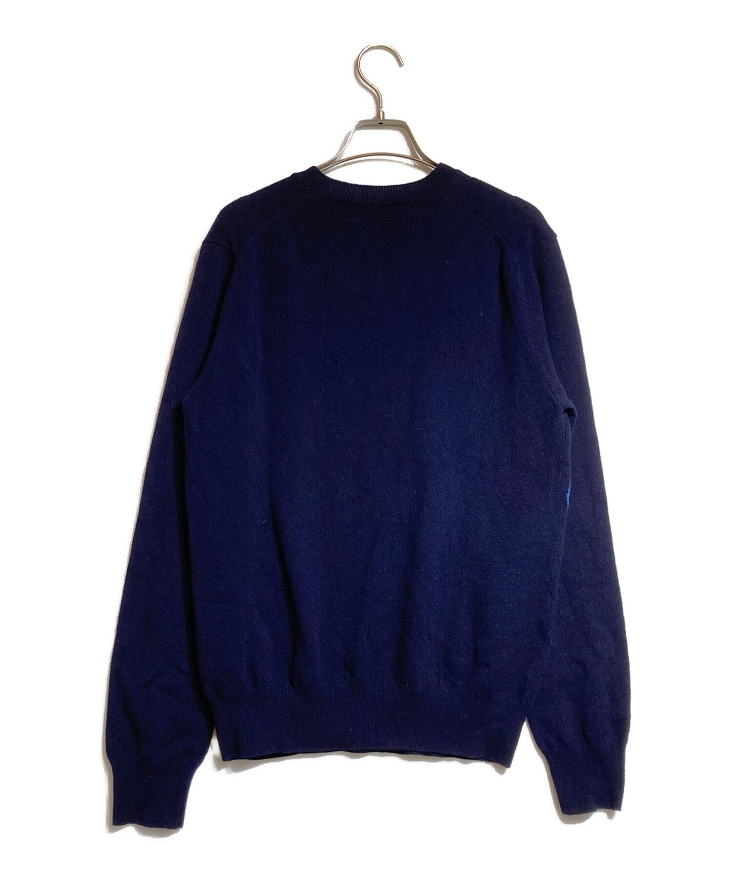 [Pre-owned] COMME des GARCONS HOMME PLUS V-Neck Argyle Knit PN-N035