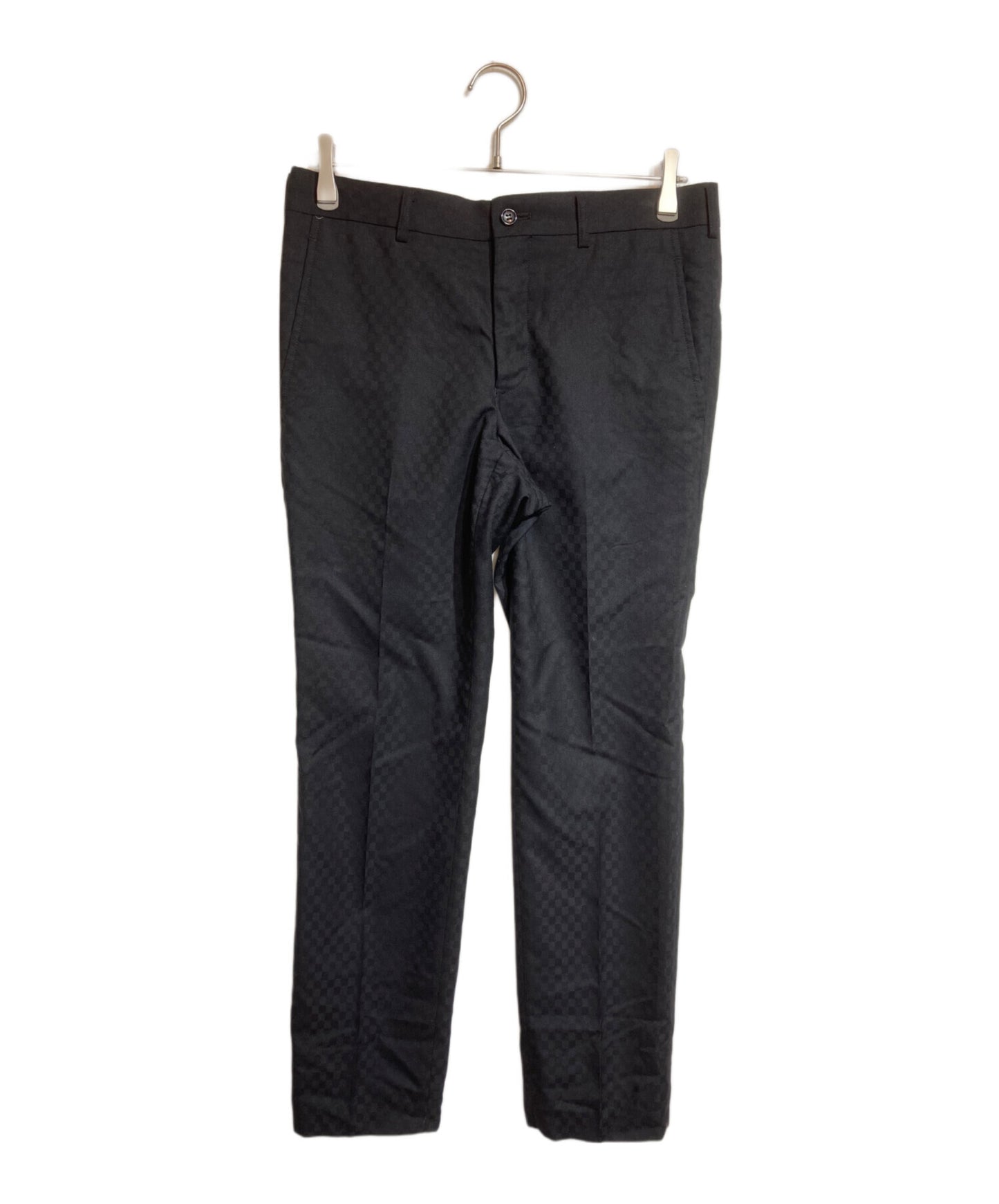 [Pre-owned] COMME des GARCONS HOMME PLUS Tapered slacks with diamond pattern PS-P008