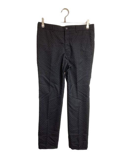 [Pre-owned] COMME des GARCONS HOMME PLUS Tapered slacks with diamond pattern PS-P008