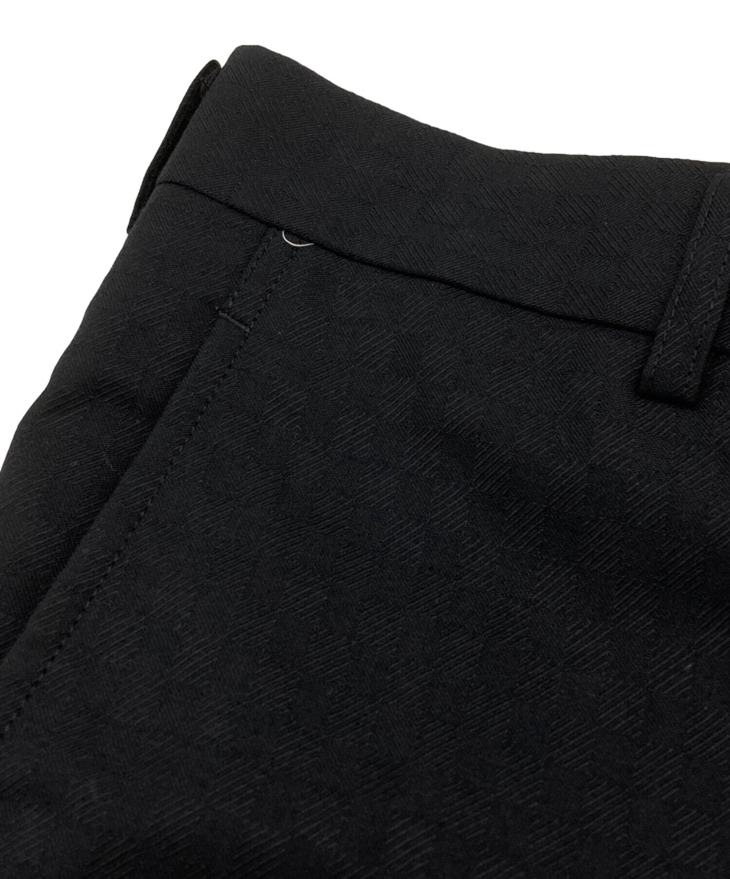 [Pre-owned] COMME des GARCONS HOMME PLUS Tapered slacks with diamond pattern PS-P008