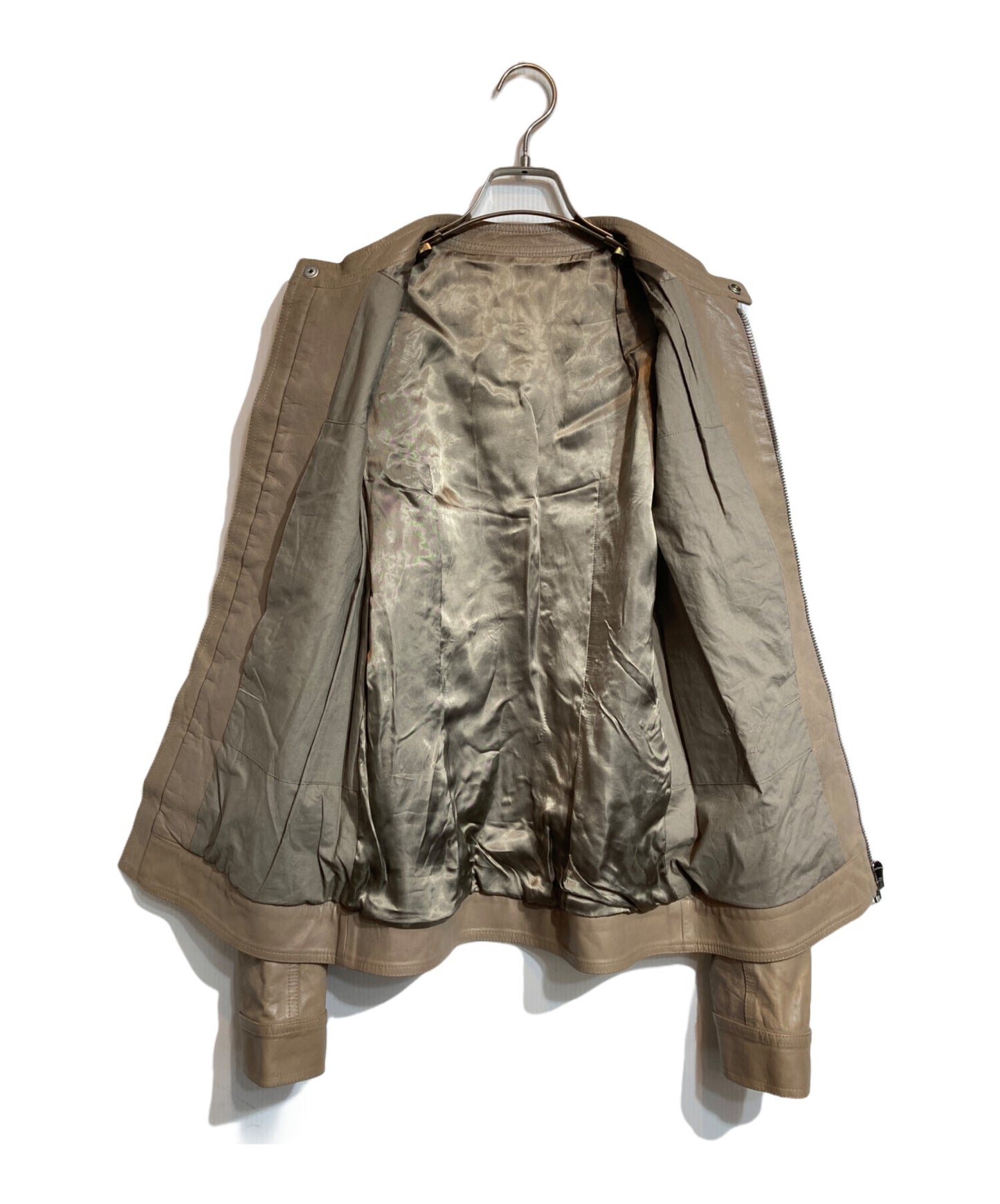 [Pre-owned] RICK OWENS single riders jacket RU16F6778